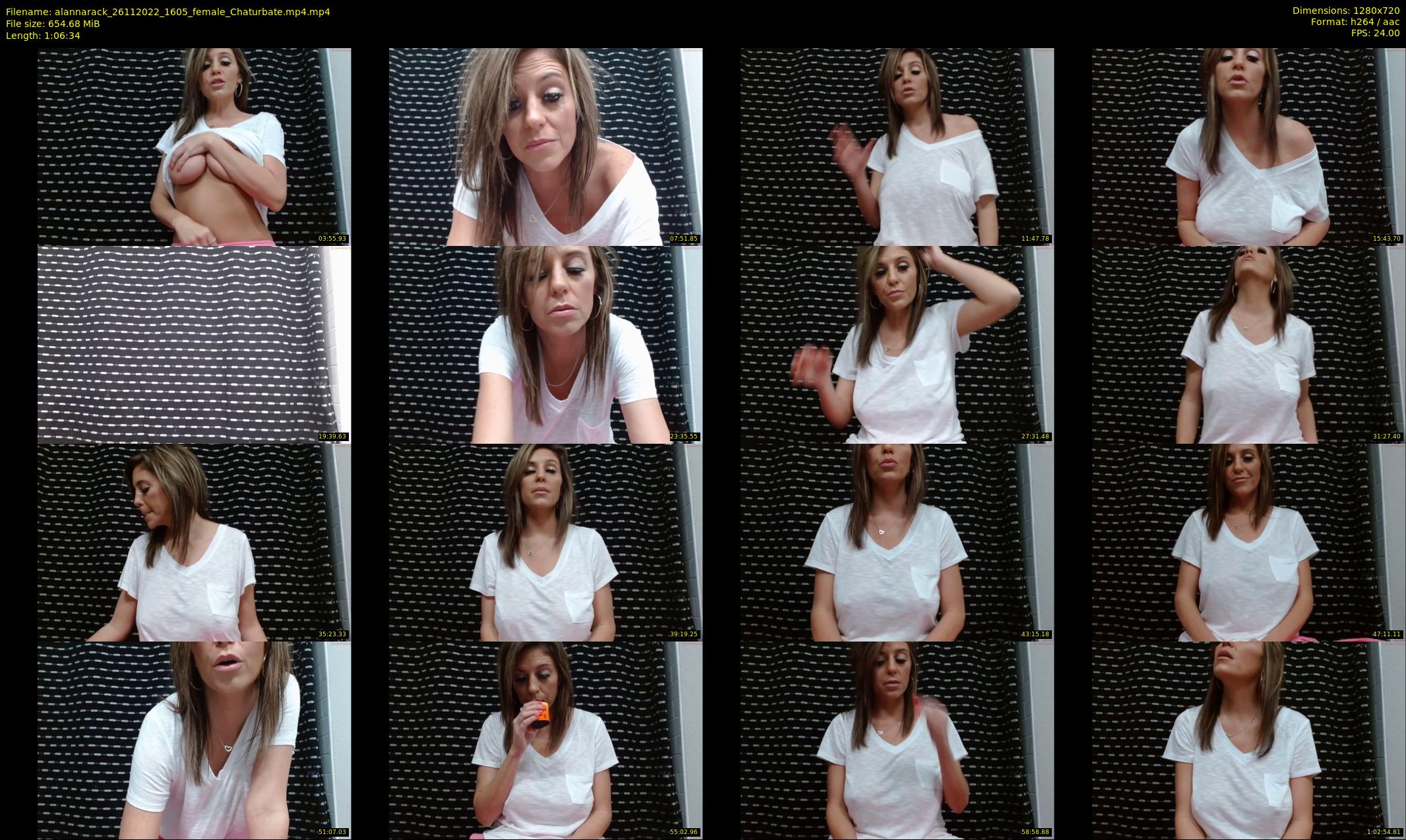 alannarack — 67 minute Chaturbate female cam show recording, 720p, Nov 26, 2022