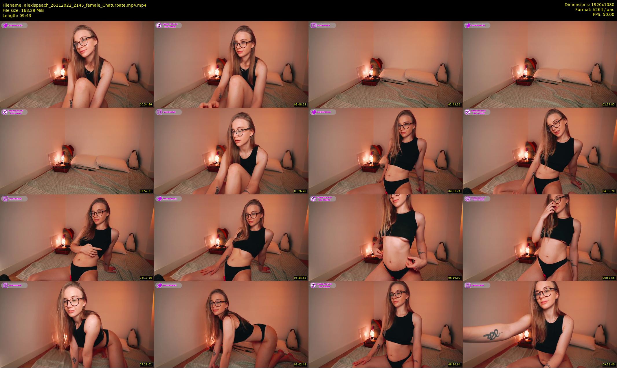 alexispeach — 10 minute Chaturbate female cam show recording, 1080p, Nov 26, 2022