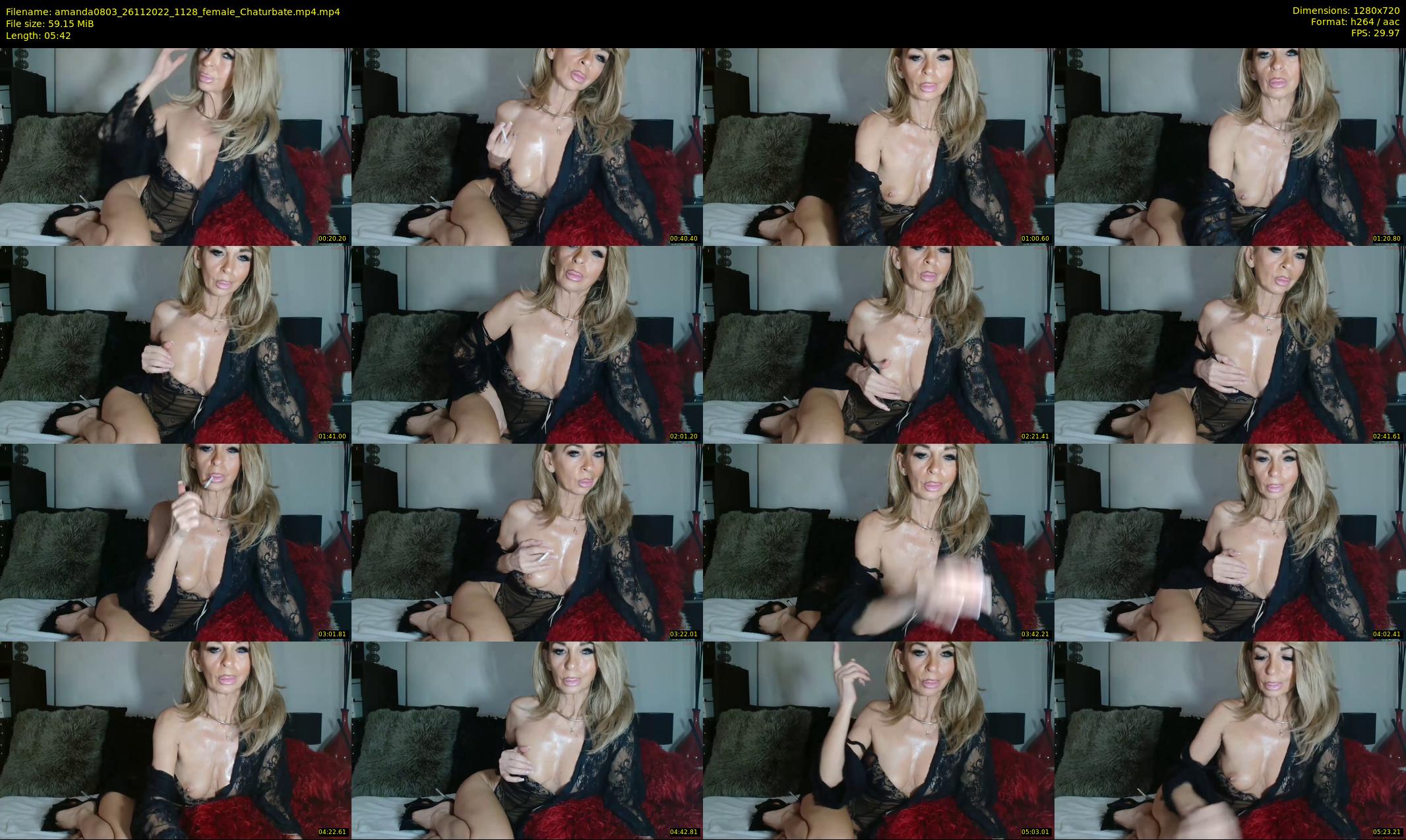amanda0803 — 6 minute Chaturbate female cam show recording, 720p, Nov 26, 2022