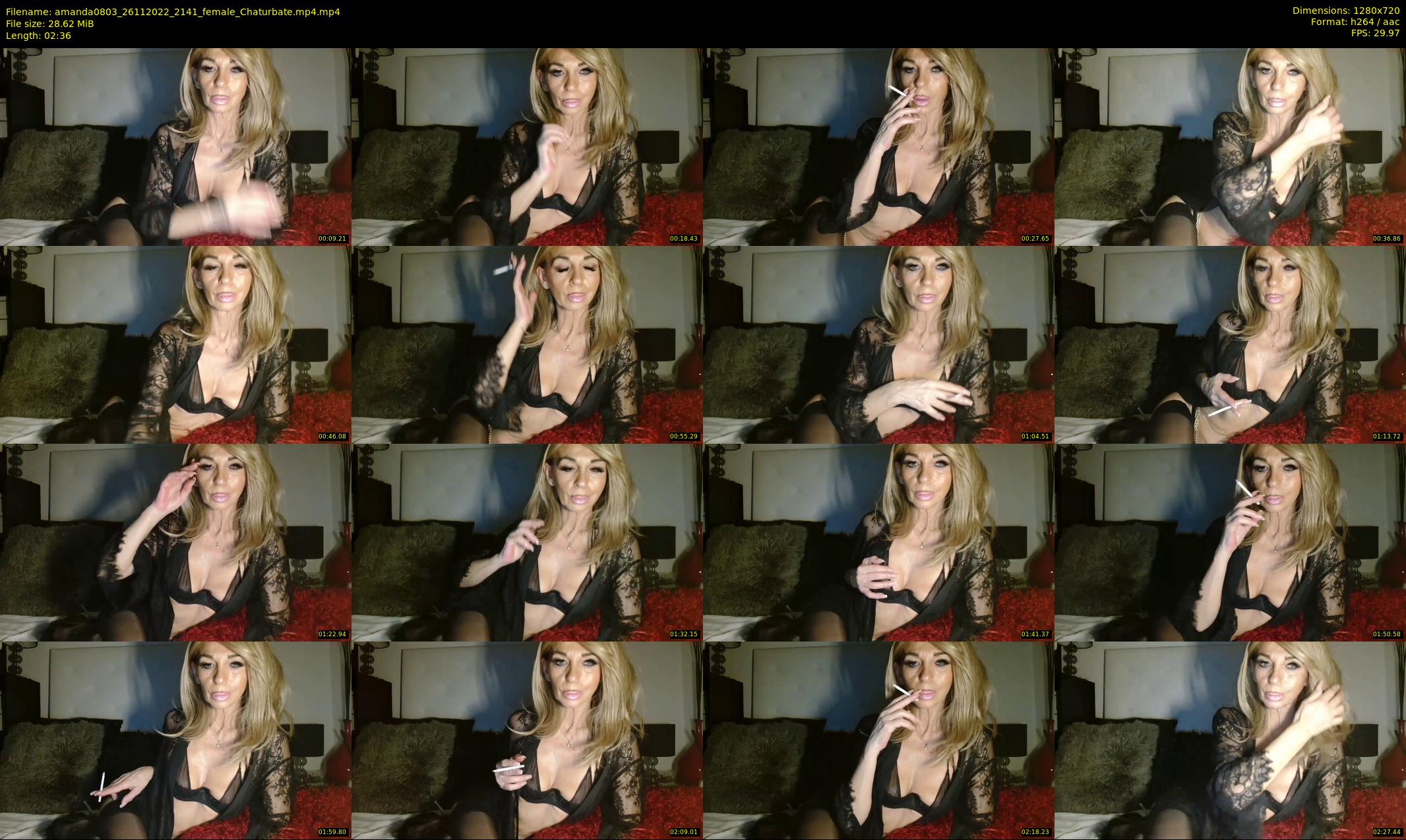 amanda0803 — 3 minute Chaturbate female cam show recording, 720p, Nov 26, 2022