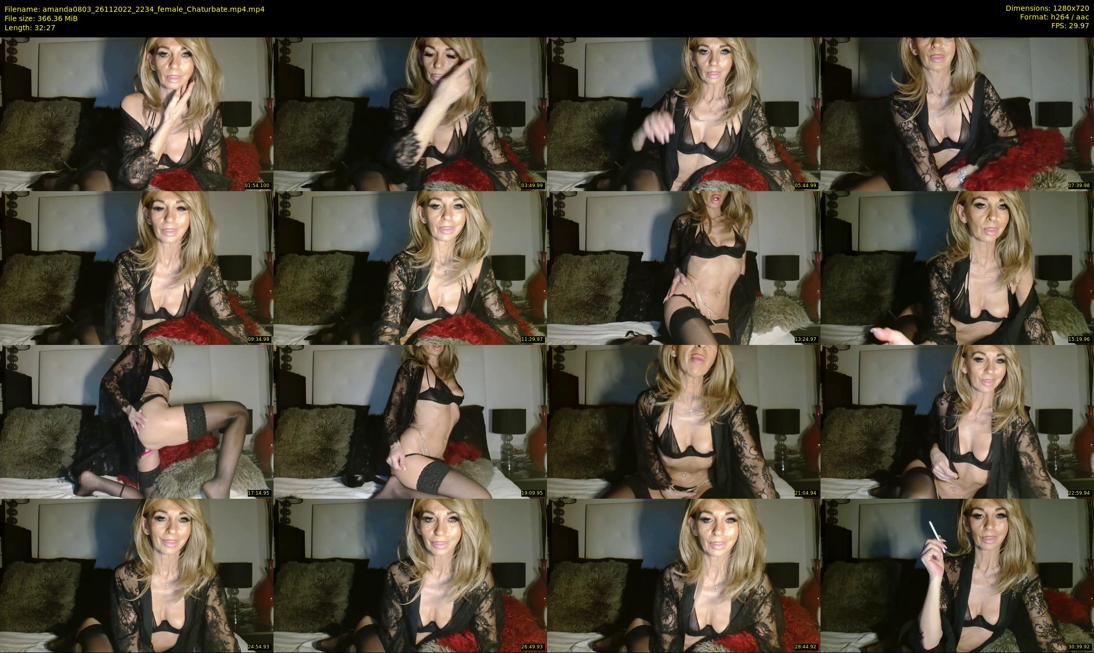 amanda0803 — 33 minute Chaturbate female cam show recording, 720p, Nov 26, 2022