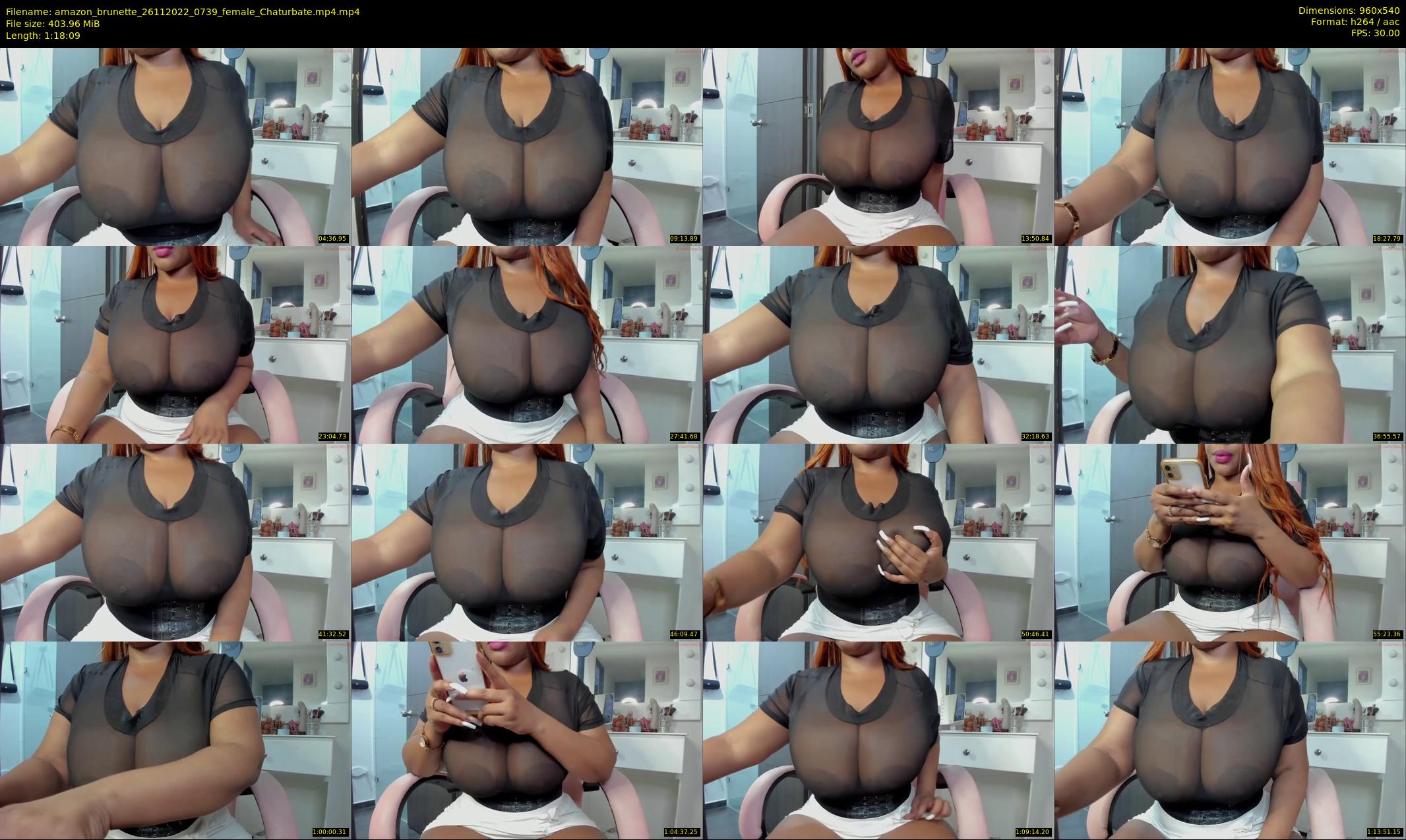amazon_brunette — 79 minute Chaturbate female cam show recording, 480p, Nov 26, 2022