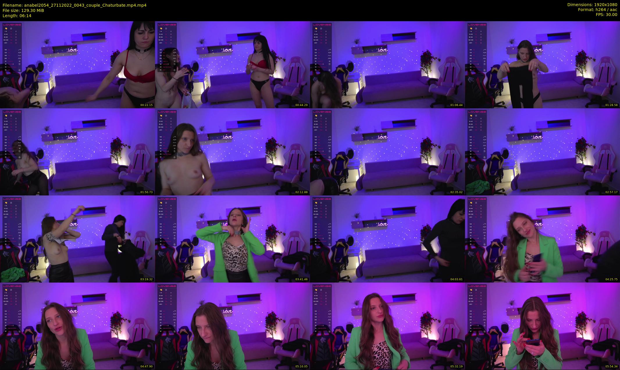 anabel2054 — 7 minute Chaturbate female cam show recording, 1080p, Nov 27, 2022