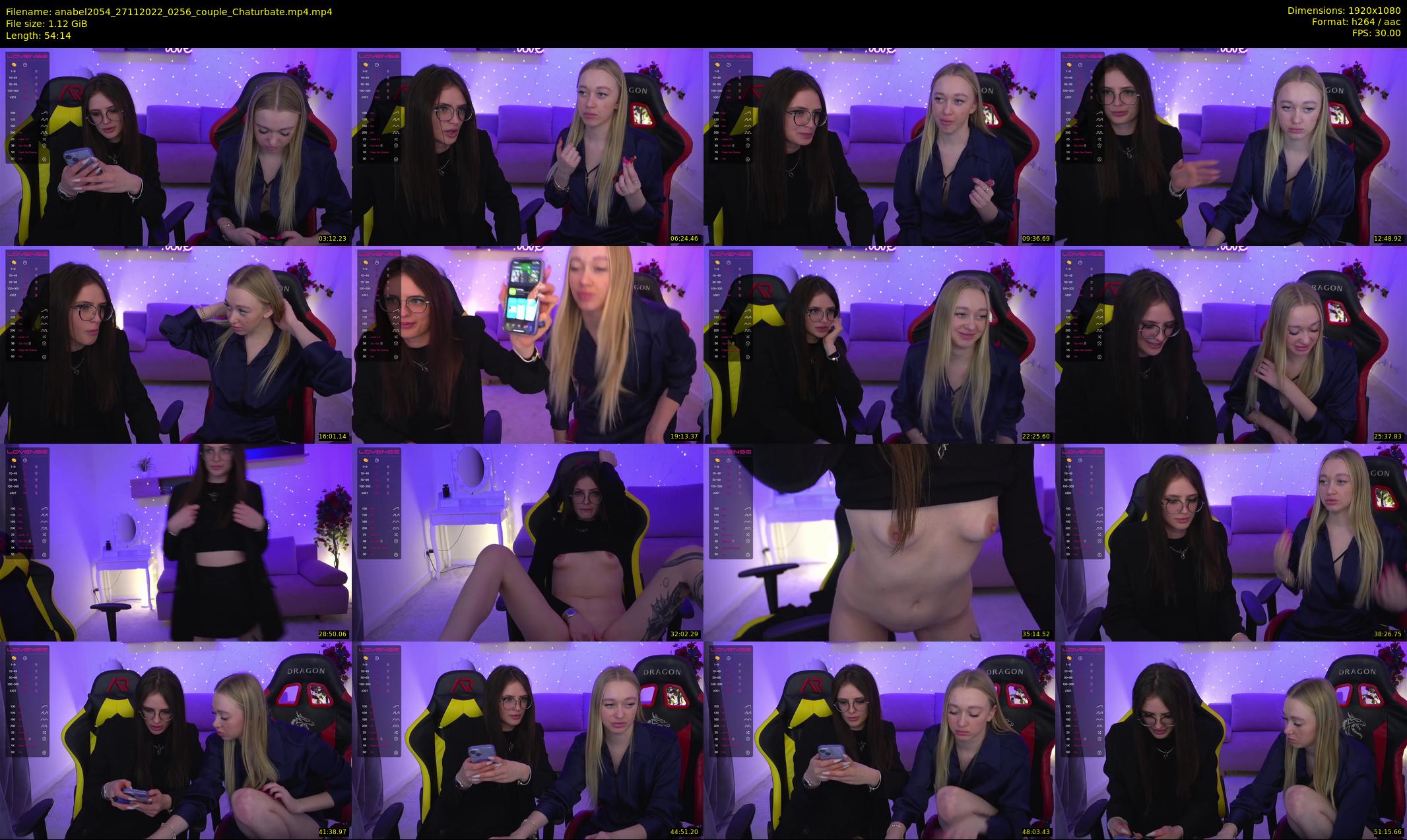 anabel2054 — 55 minute Chaturbate female cam show recording, 1080p, Nov 27, 2022