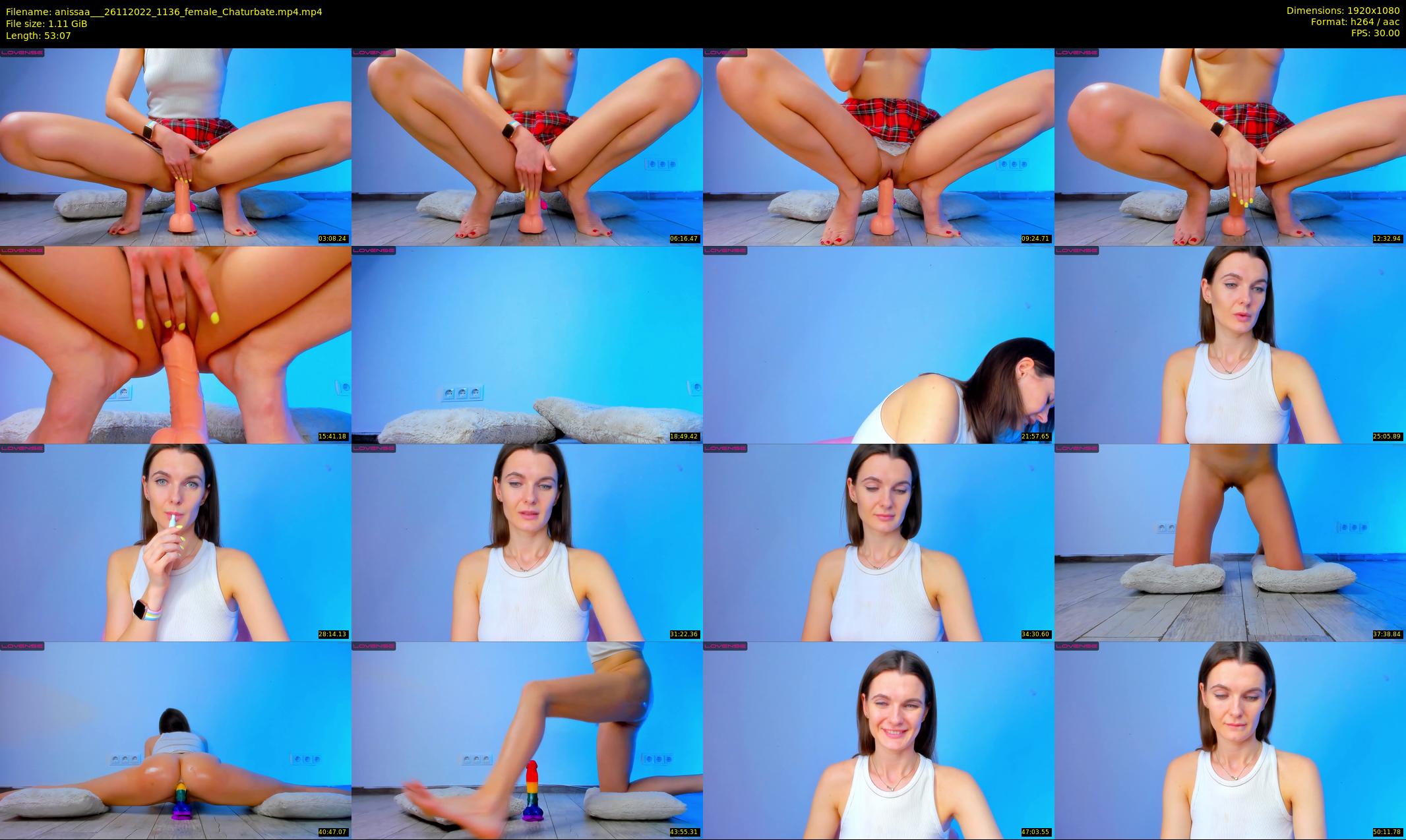 anissaa__ — 54 minute Chaturbate female cam show recording, 1080p, Nov 26, 2022