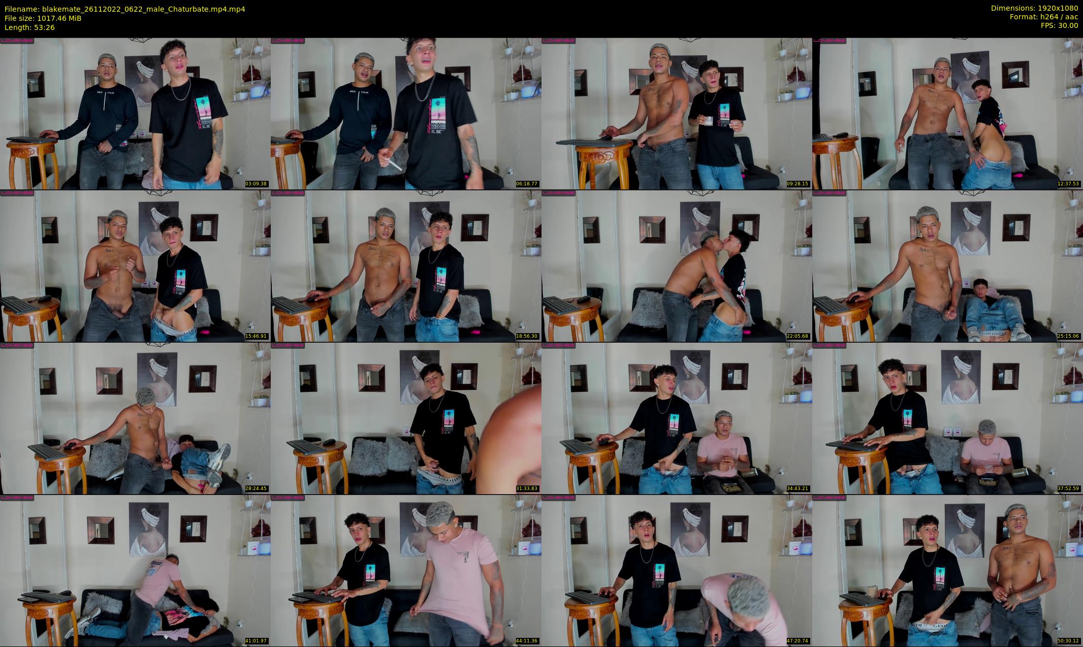 blakemate — 54 minute Chaturbate male cam show recording, 1080p, Nov 26, 2022
