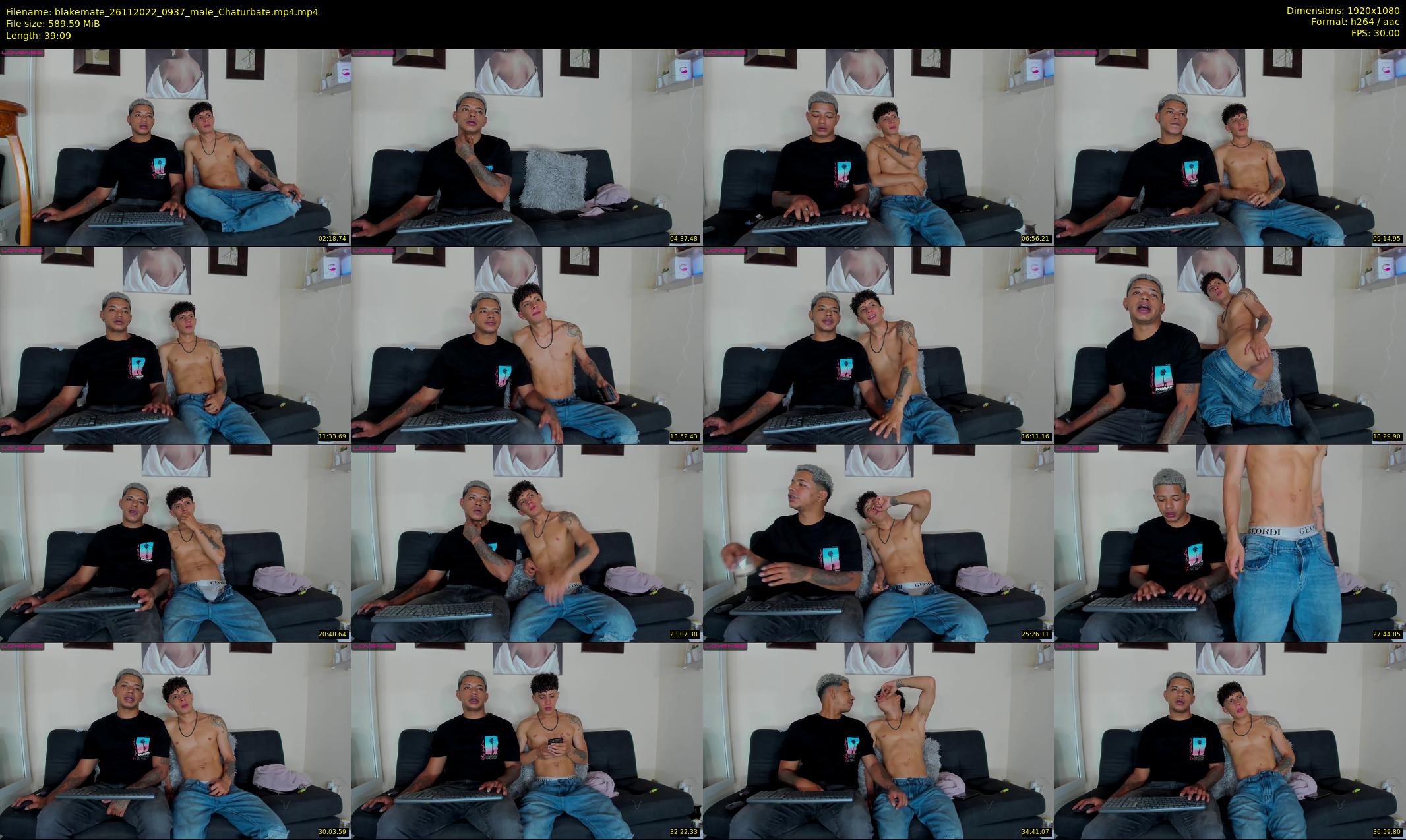 blakemate — 40 minute Chaturbate male cam show recording, 1080p, Nov 26, 2022