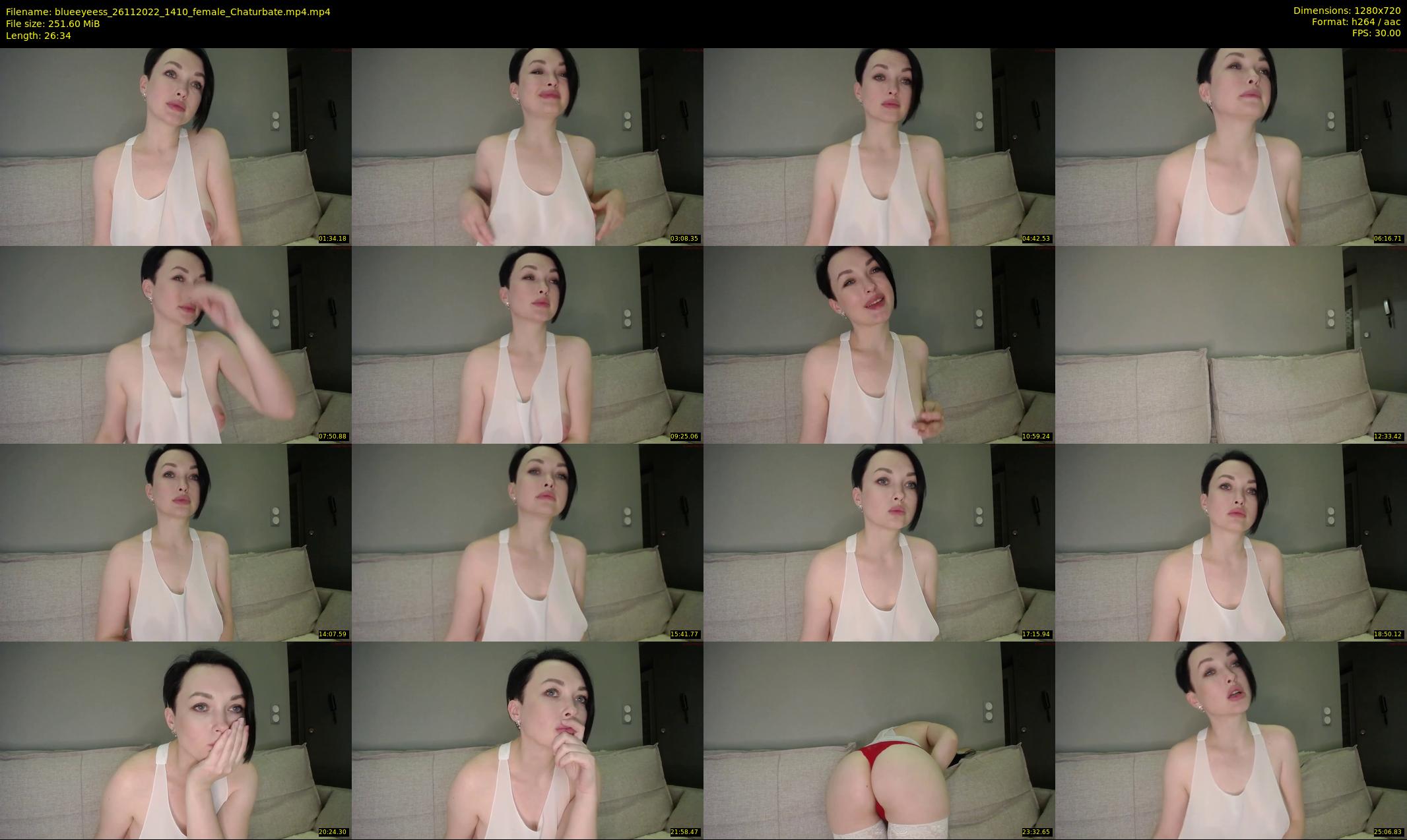 blueeyeess — 27 minute Chaturbate female cam show recording, 720p, Nov 26, 2022