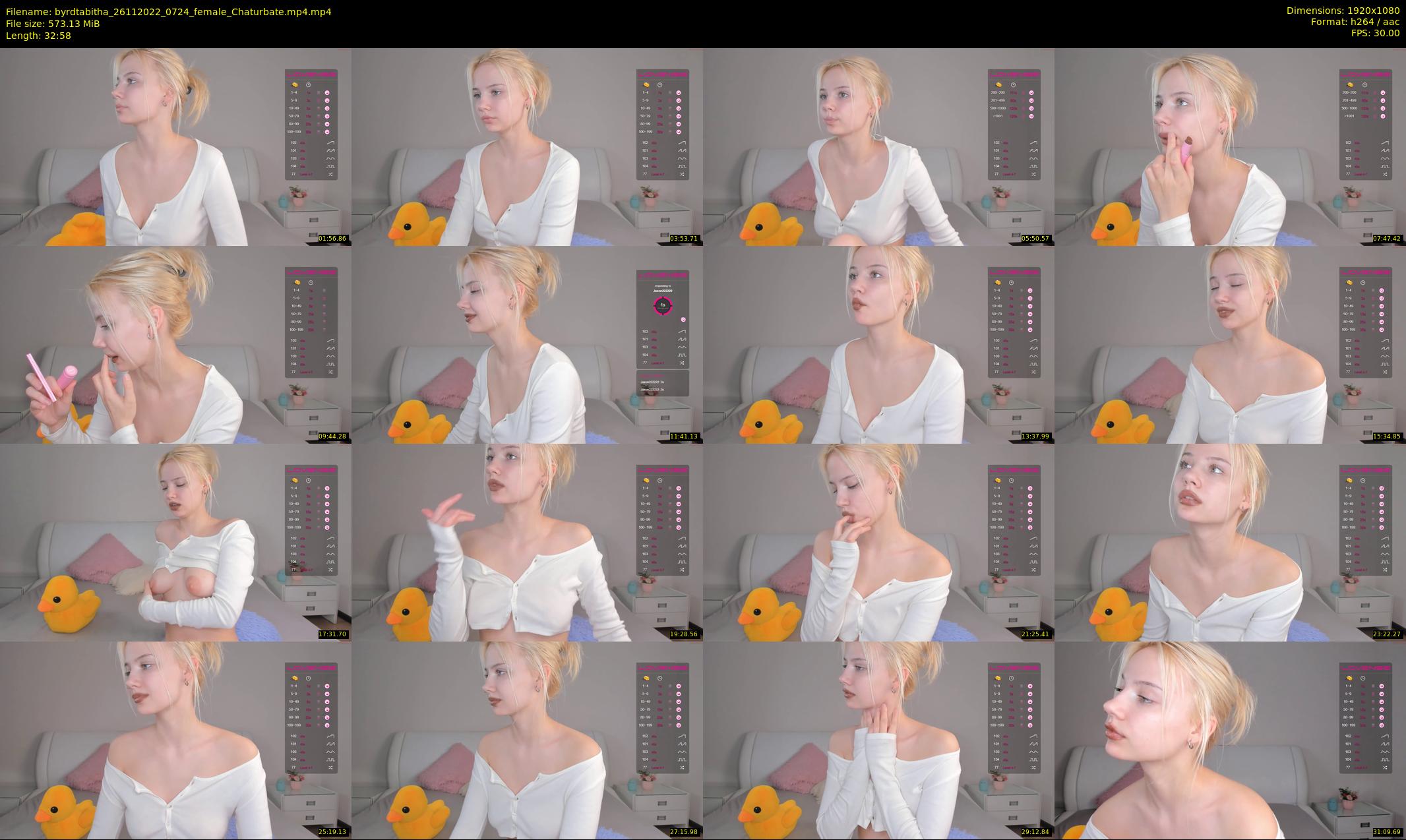 byrdtabitha — 33 minute Chaturbate female cam show recording, 1080p, Nov 26, 2022
