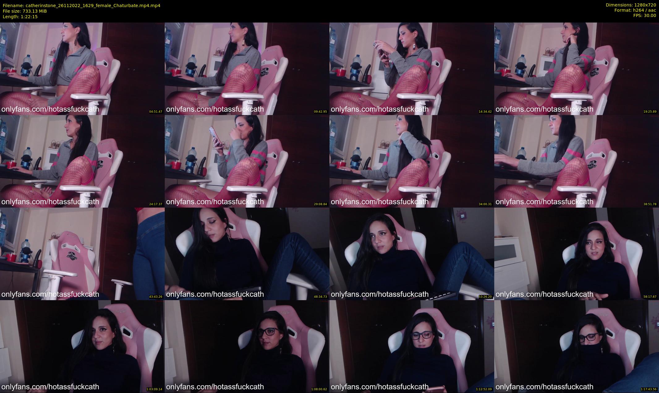 catherinstone — 83 minute Chaturbate female cam show recording, 720p, Nov 26, 2022