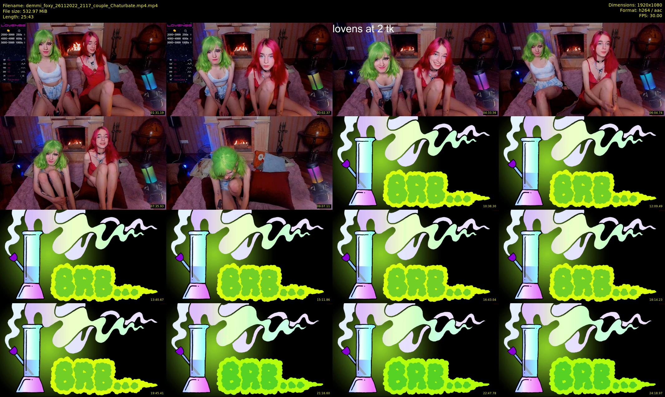 demmi_foxy — 26 minute Chaturbate couple cam show recording, 1080p, Nov 26, 2022