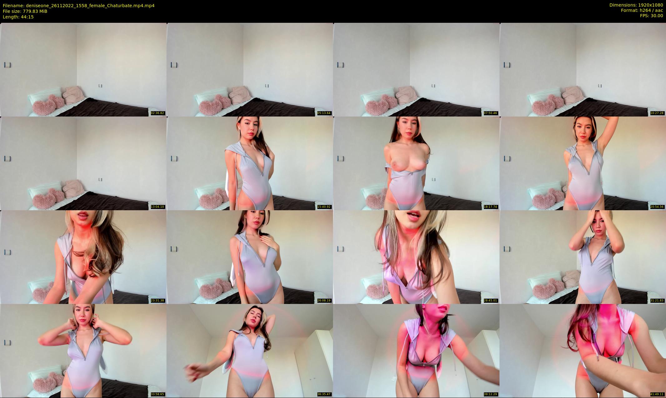 deniseone — 45 minute Chaturbate female cam show recording, 1080p, Nov 26, 2022