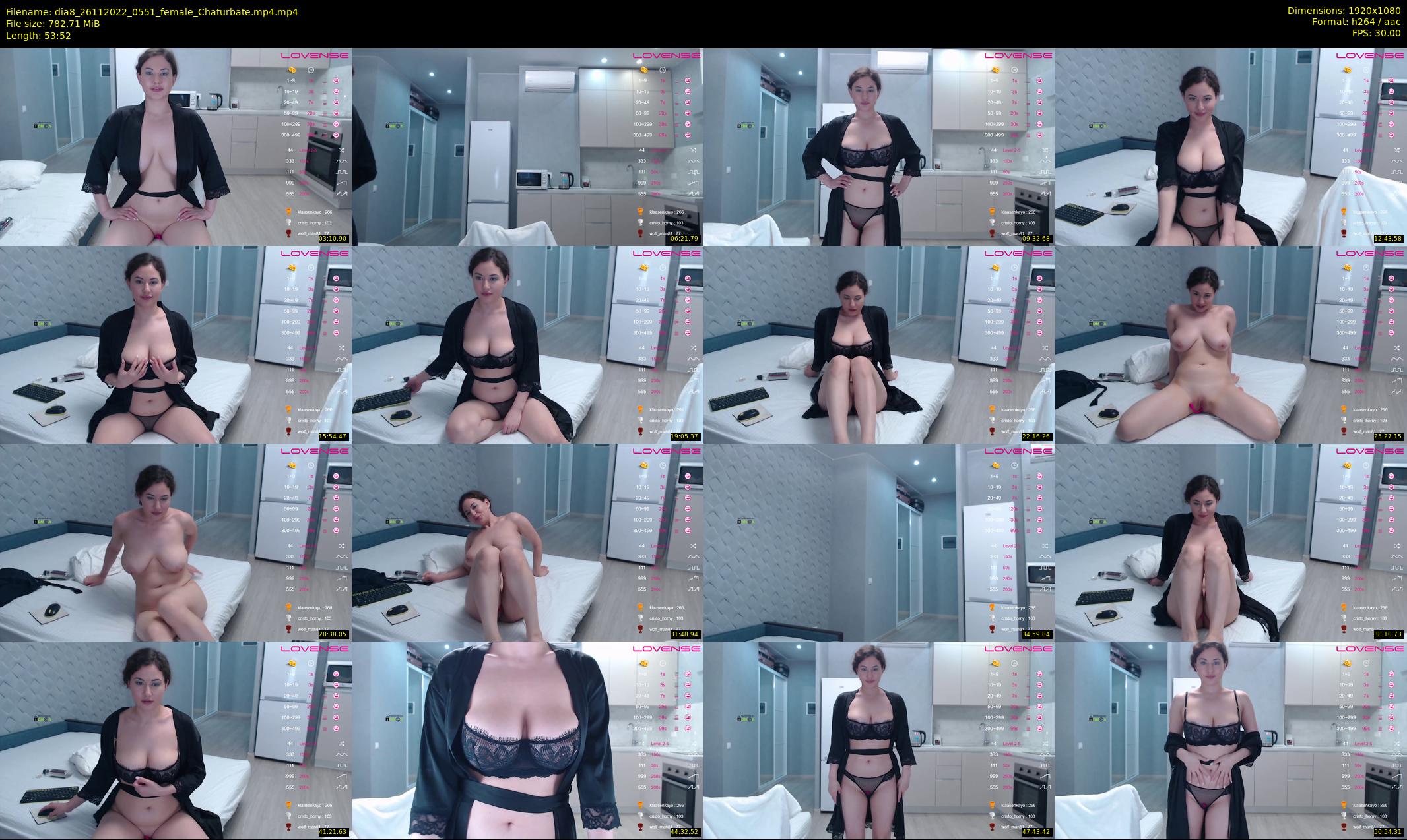 dia8 — 54 minute Chaturbate female cam show recording, 1080p, Nov 26, 2022