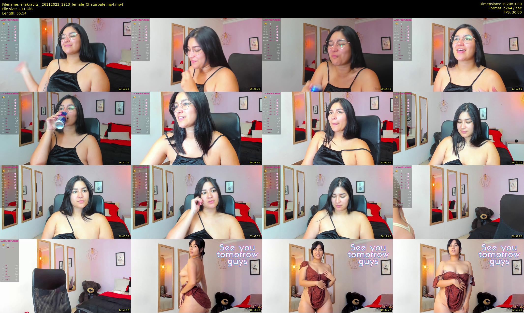 ellakravitz_ — 56 minute Chaturbate female cam show recording, 1080p, Nov 26, 2022