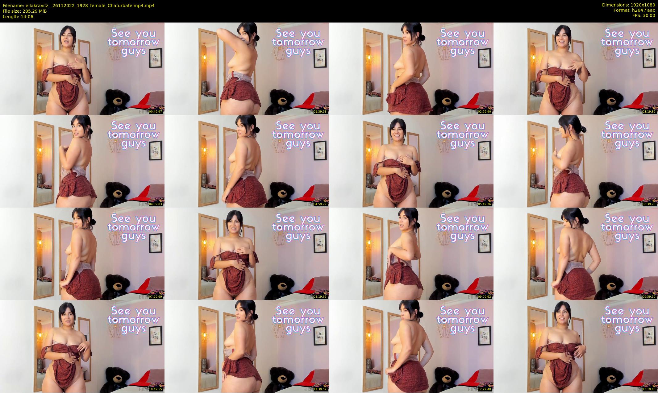 ellakravitz_ — 15 minute Chaturbate female cam show recording, 1080p, Nov 26, 2022