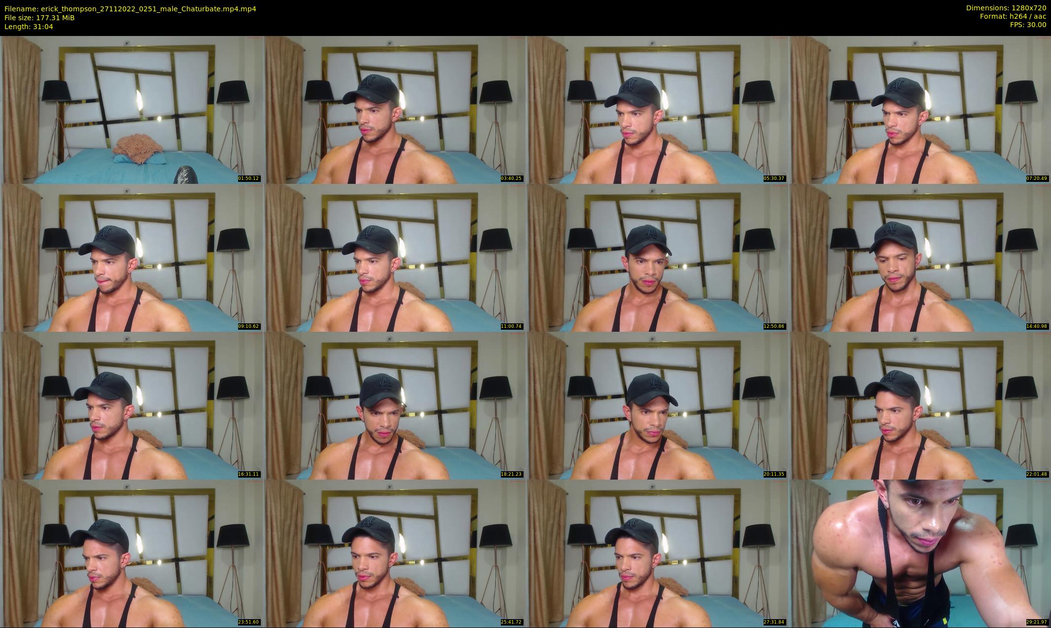 erick_thompson — 32 minute Chaturbate male cam show recording, 720p, Nov 27, 2022