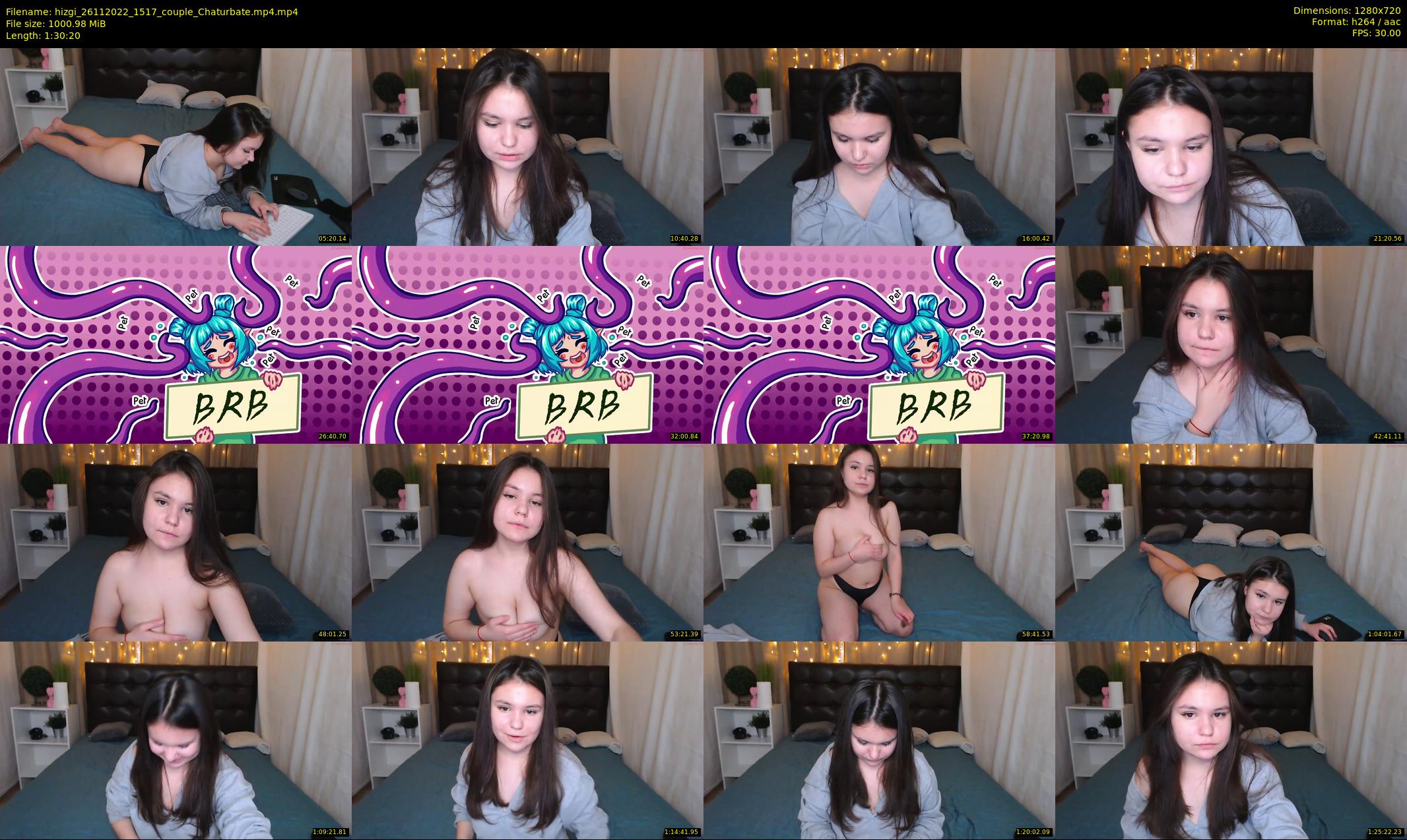 hizgi — 91 minute Chaturbate couple cam show recording, 720p, Nov 26, 2022