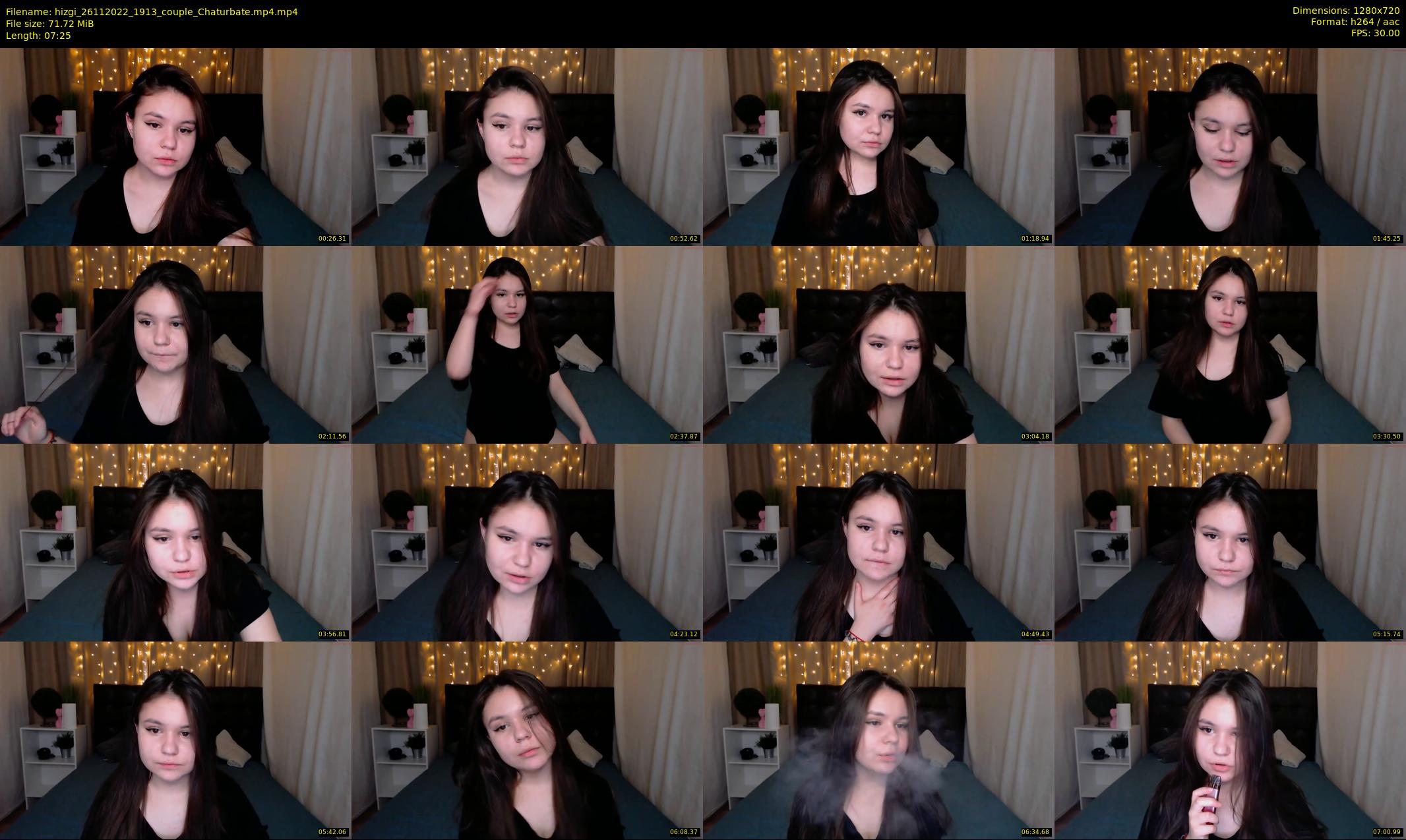 hizgi — 8 minute Chaturbate couple cam show recording, 720p, Nov 26, 2022