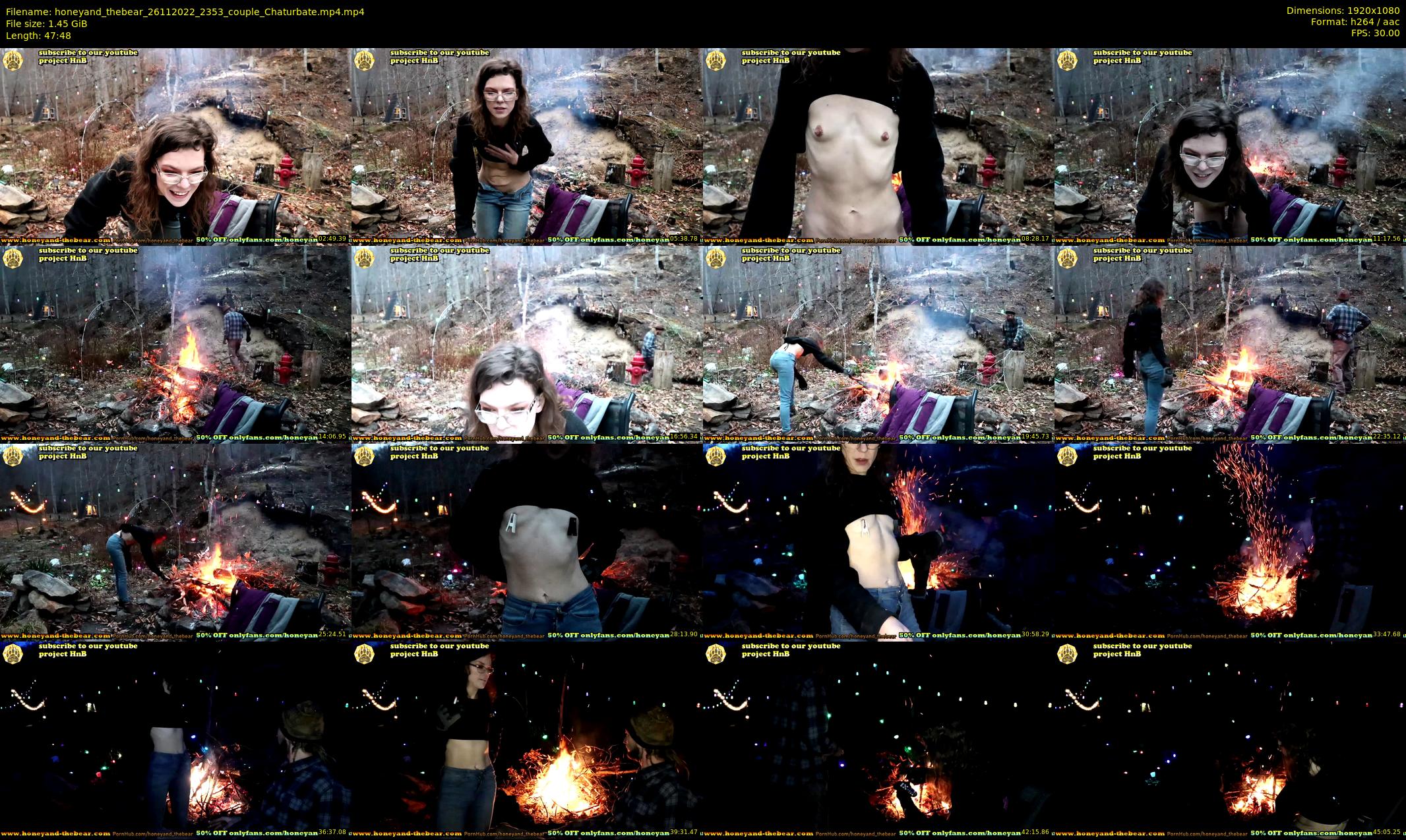 honeyand_thebear — 48 minute Chaturbate couple cam show recording, 1080p, Nov 26, 2022