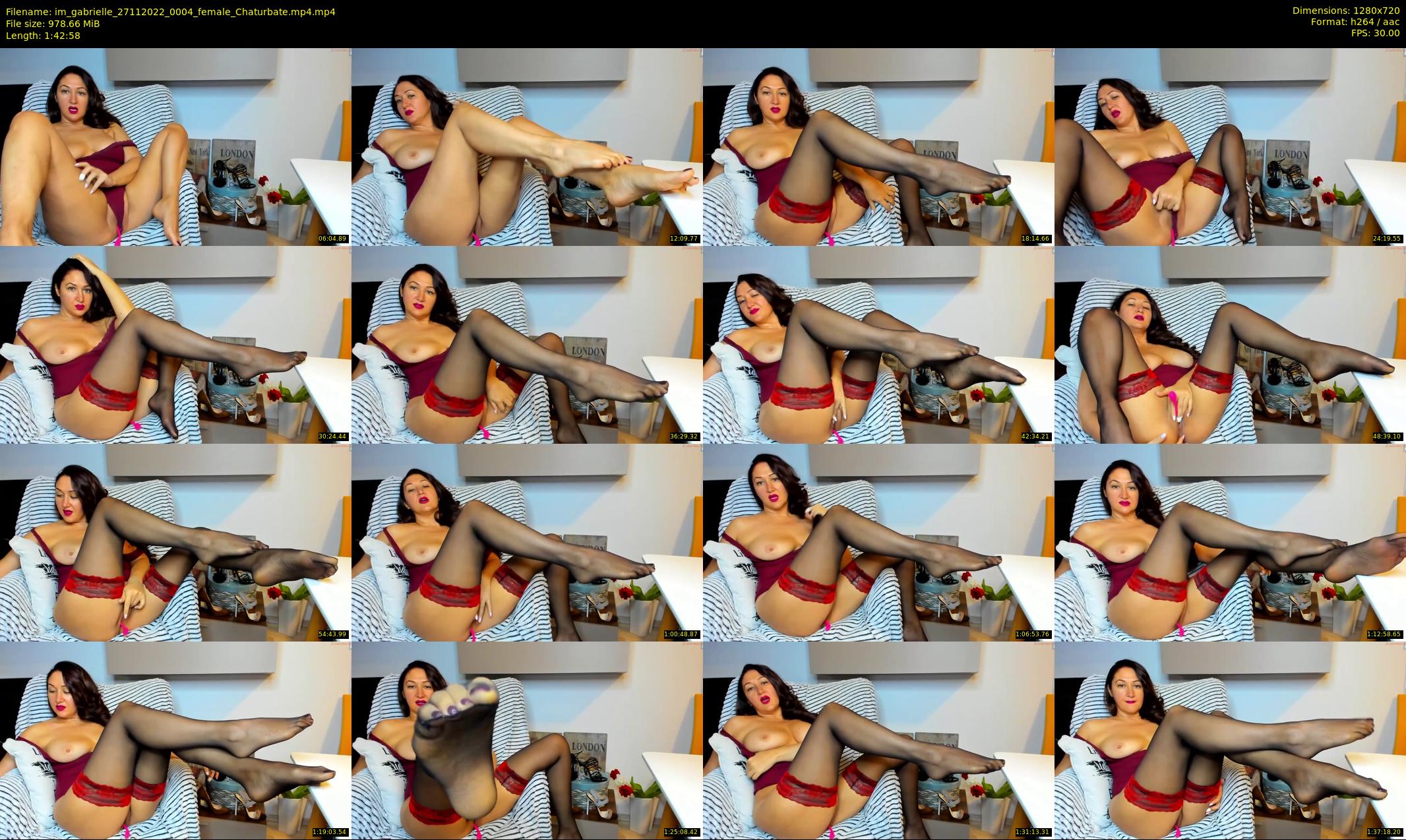 im_gabrielle — 103 minute Chaturbate female cam show recording, 720p, Nov 27, 2022