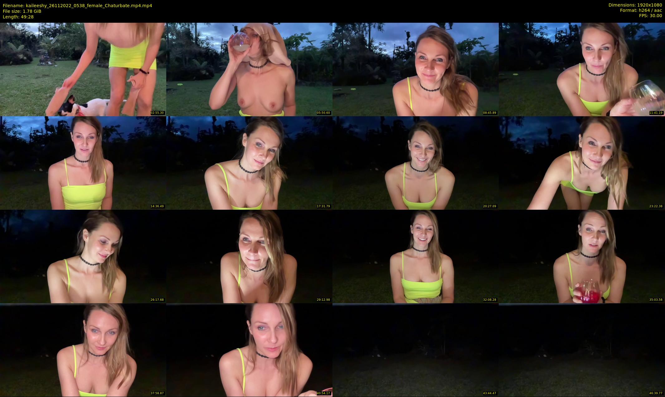 kaileeshy — 50 minute Chaturbate female cam show recording, 1080p, Nov 26, 2022