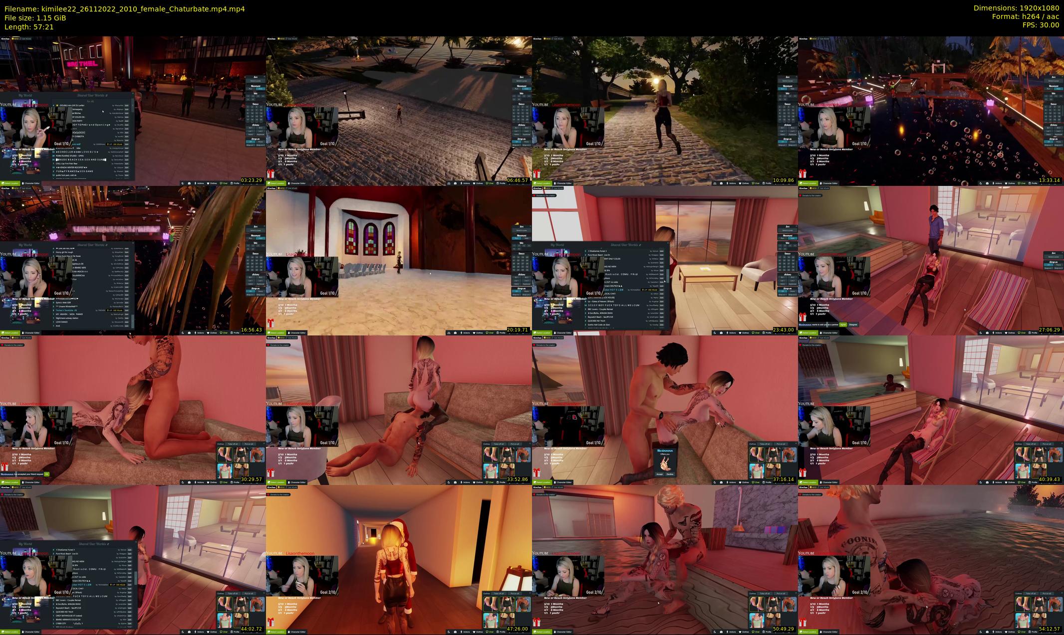 kimilee22 — 58 minute Chaturbate female cam show recording, 1080p, Nov 26, 2022