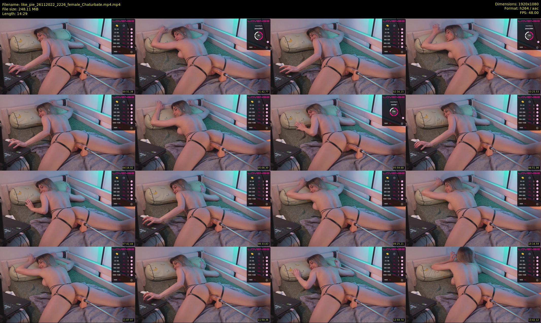 like_pie — 15 minute Chaturbate couple cam show recording, 1080p, Nov 26, 2022