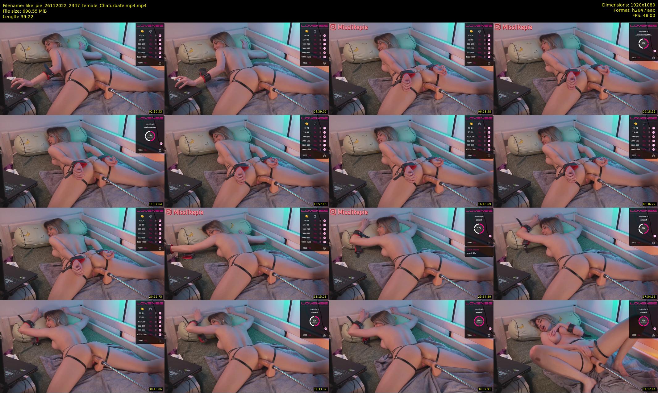 like_pie — 40 minute Chaturbate couple cam show recording, 1080p, Nov 26, 2022