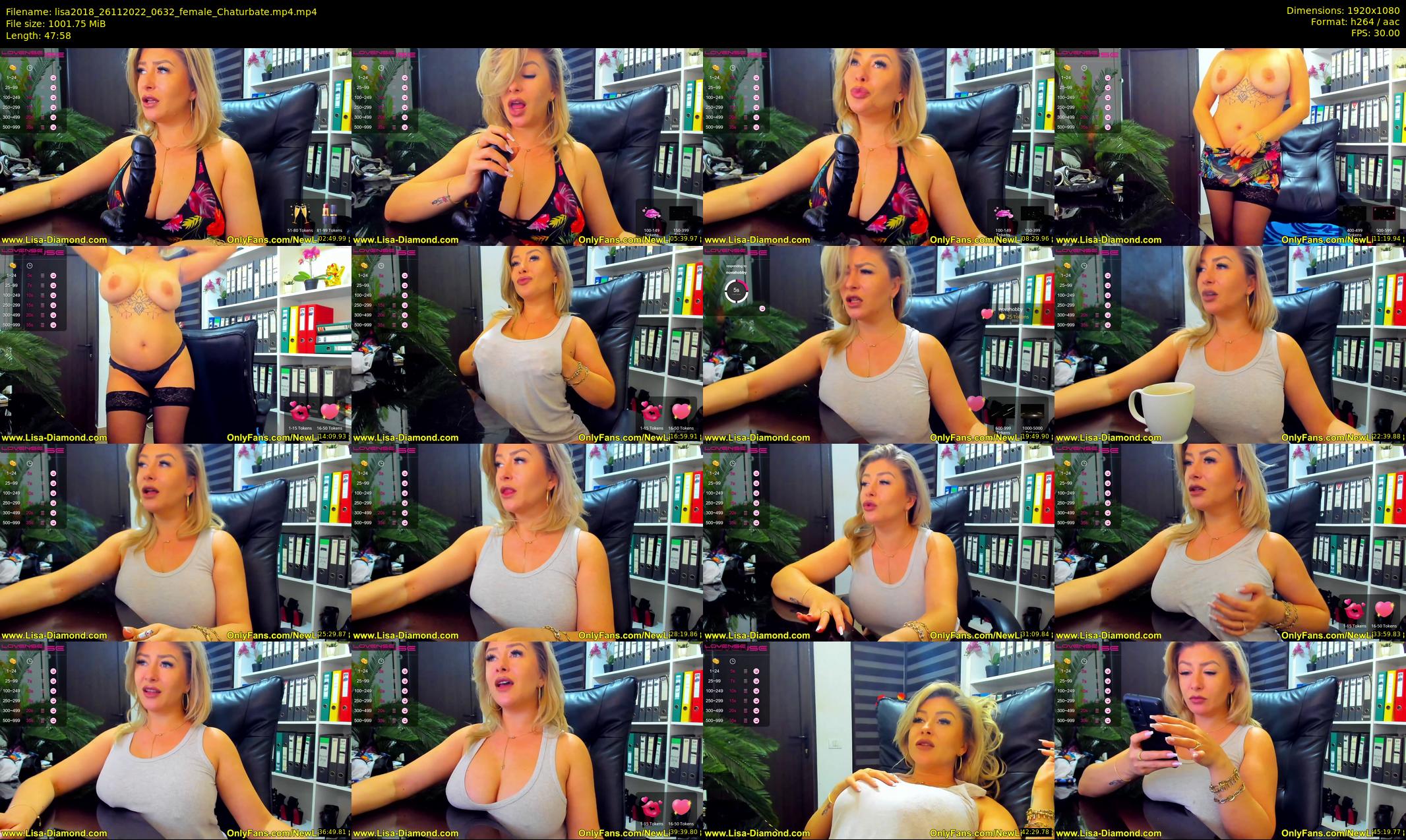 lisa2018 — 48 minute Chaturbate female cam show recording, 1080p, Nov 26, 2022