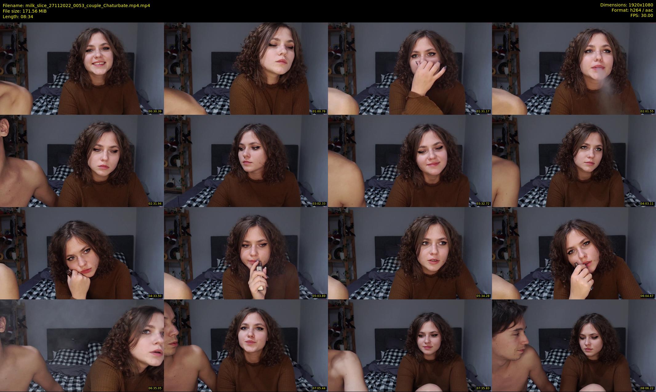 milk_slice — 9 minute Chaturbate couple cam show recording, 1080p, Nov 27, 2022