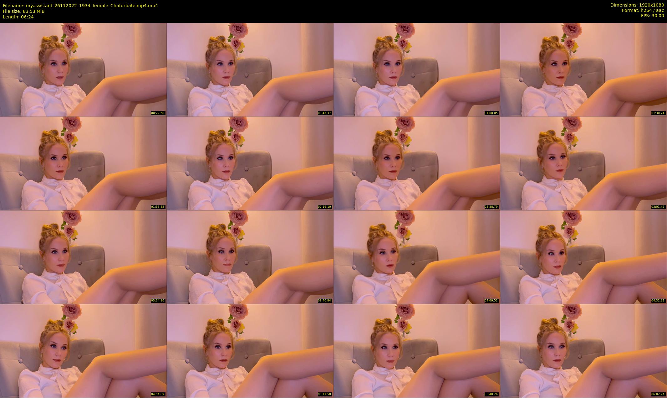 myassistant — 7 minute Chaturbate female cam show recording, 1080p, Nov 26, 2022