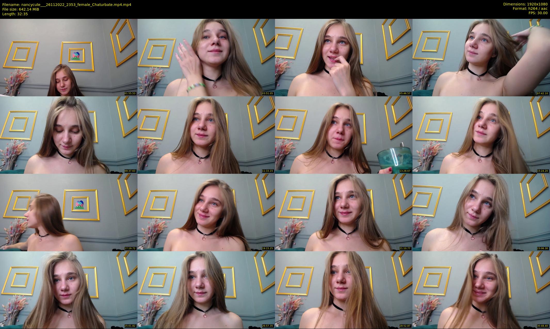 nancycute__ — 33 minute Chaturbate female cam show recording, 1080p, Nov 26, 2022