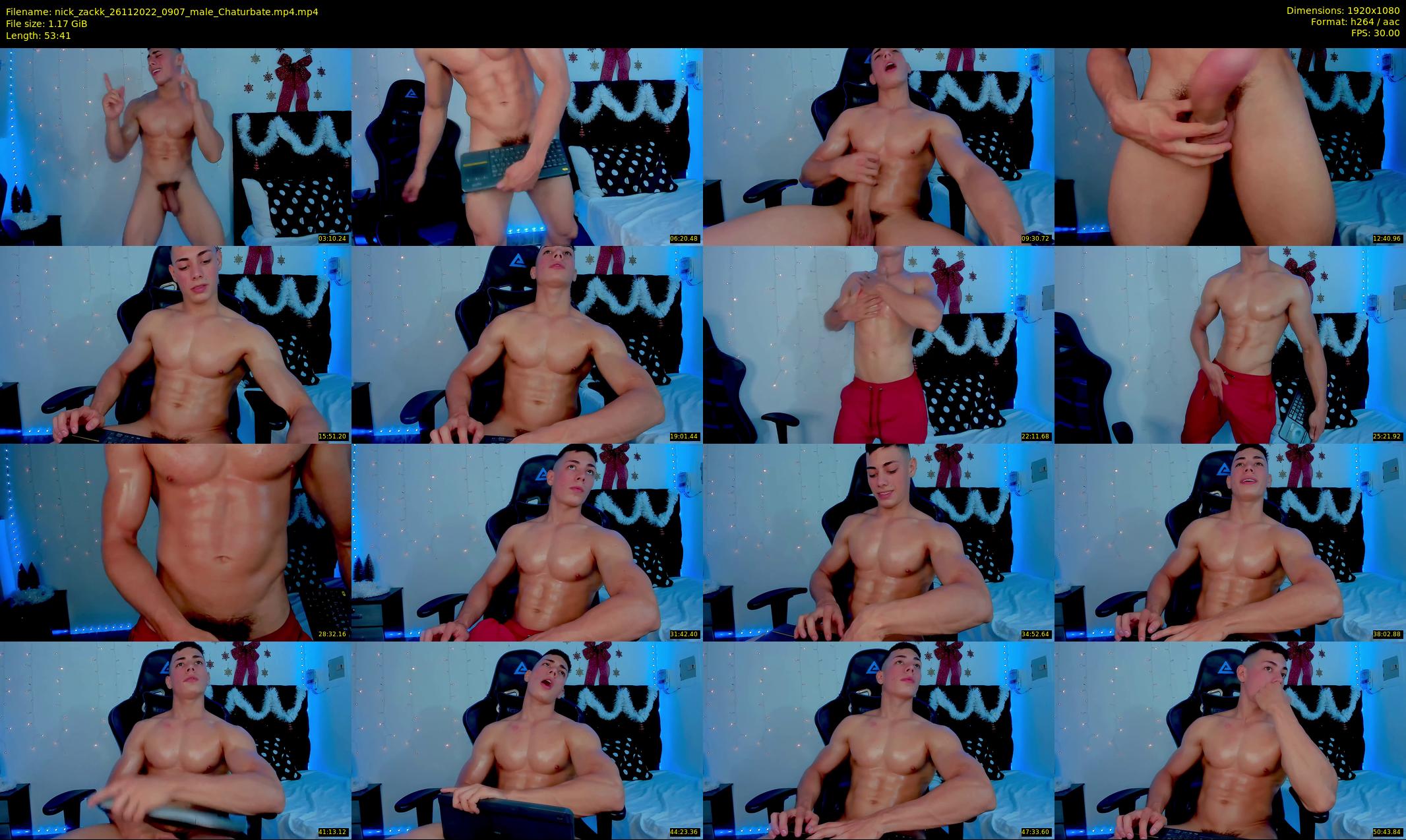 nick_zackk — 54 minute Chaturbate male cam show recording, 1080p, Nov 26, 2022