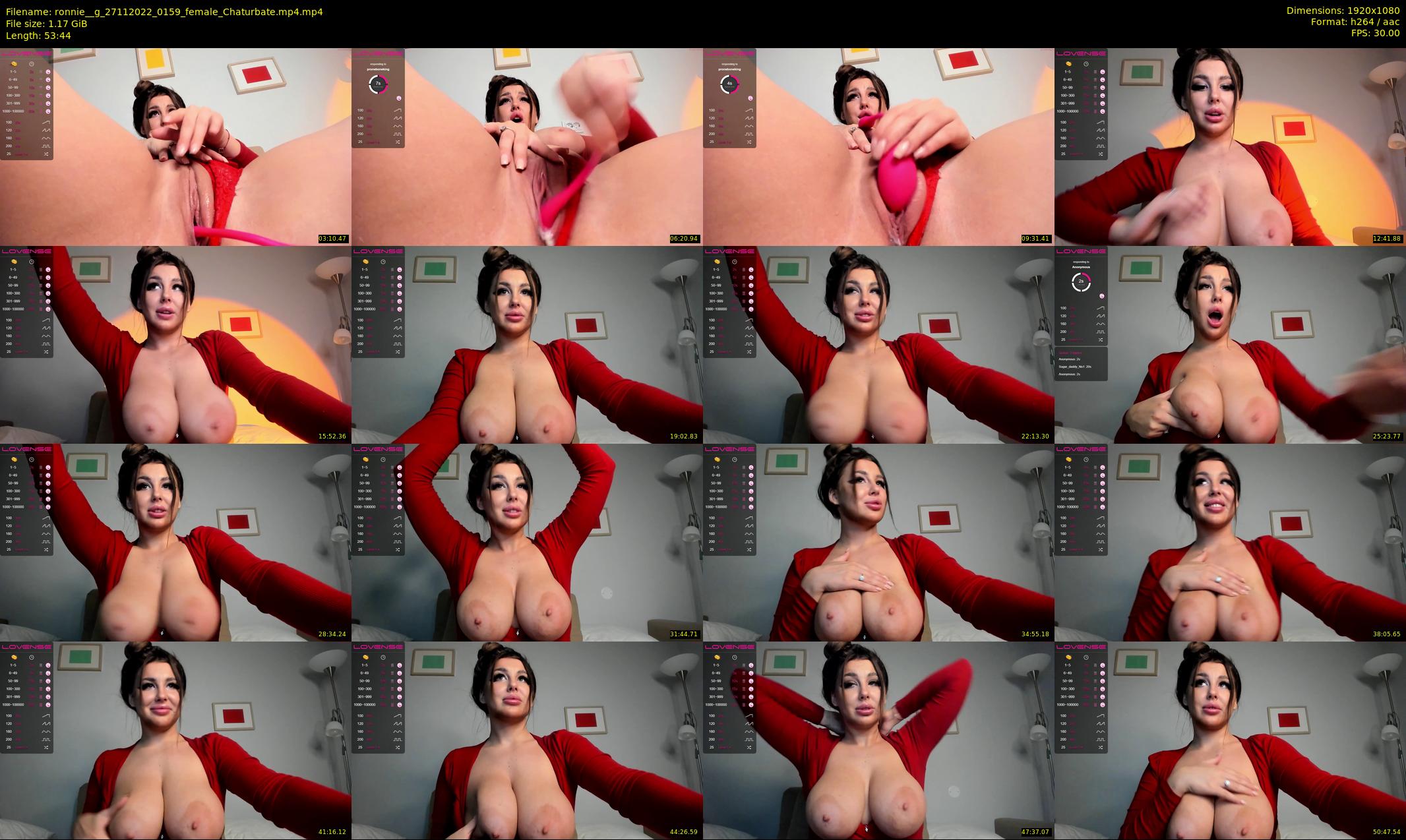 ronnie__g — 54 minute Chaturbate female cam show recording, 1080p, Nov 27, 2022