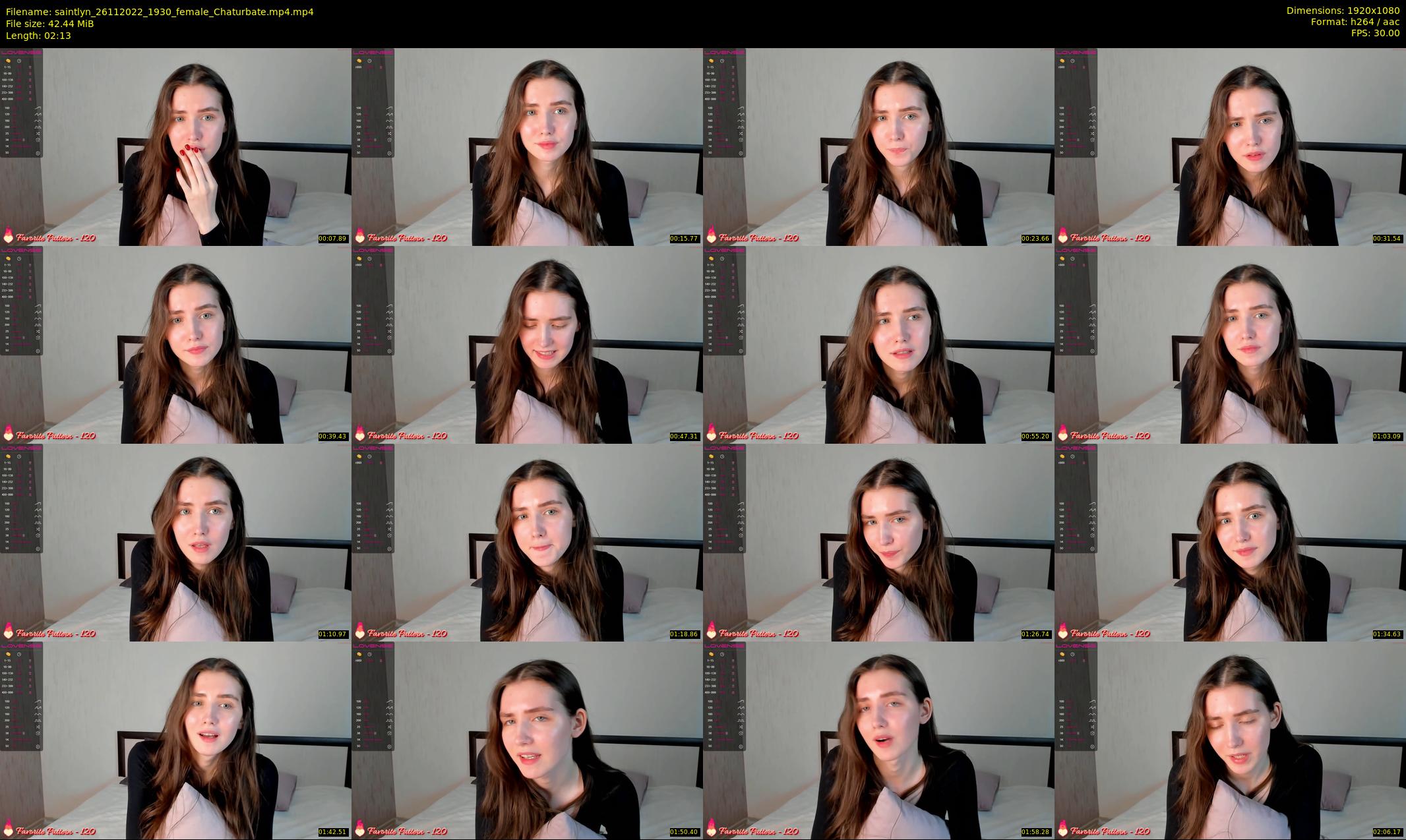 saintlyn — 3 minute Chaturbate female cam show recording, 1080p, Nov 26, 2022
