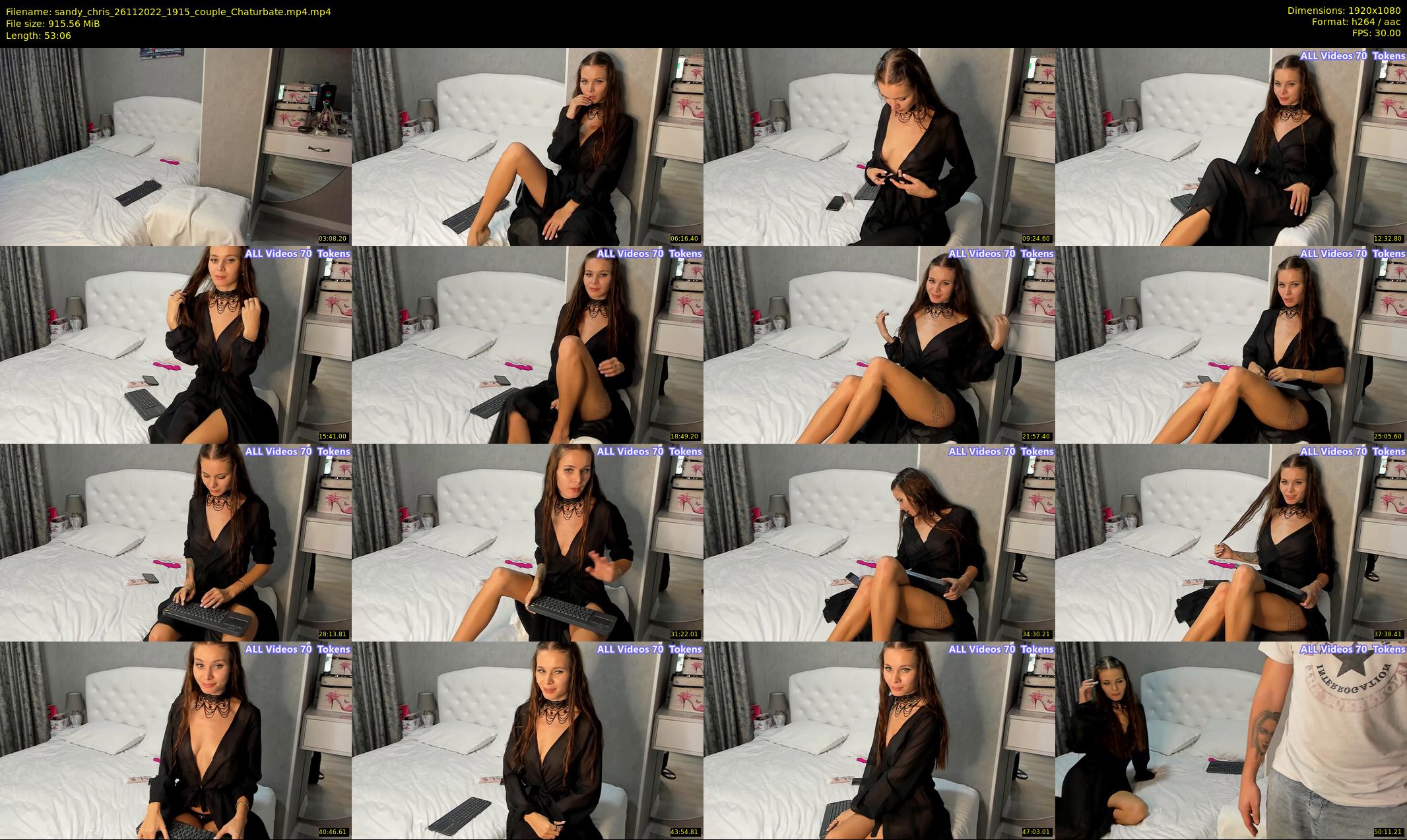 sandy_chris — 54 minute Chaturbate couple cam show recording, 1080p, Nov 26, 2022