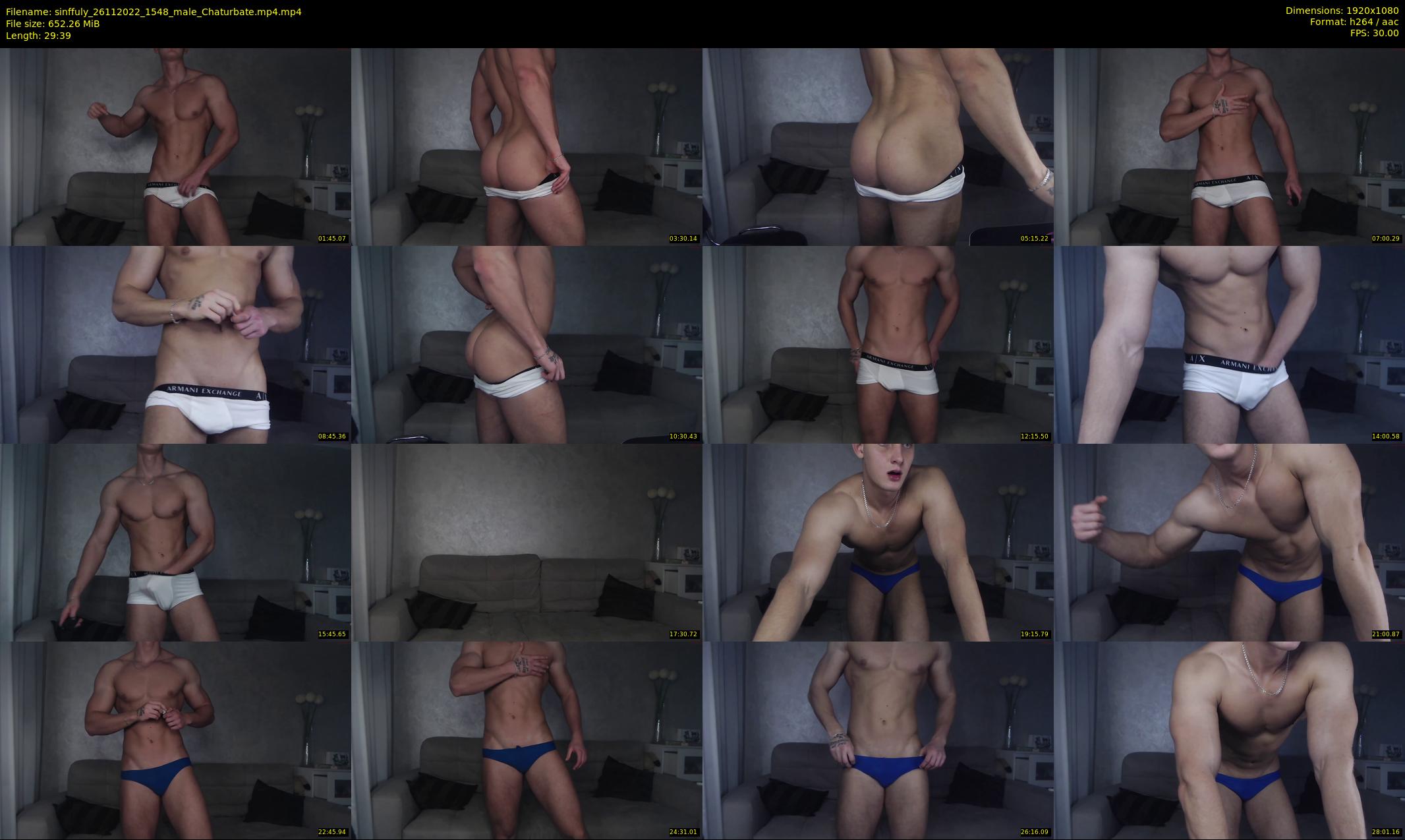 sinffuly — 30 minute Chaturbate male cam show recording, 1080p, Nov 26, 2022