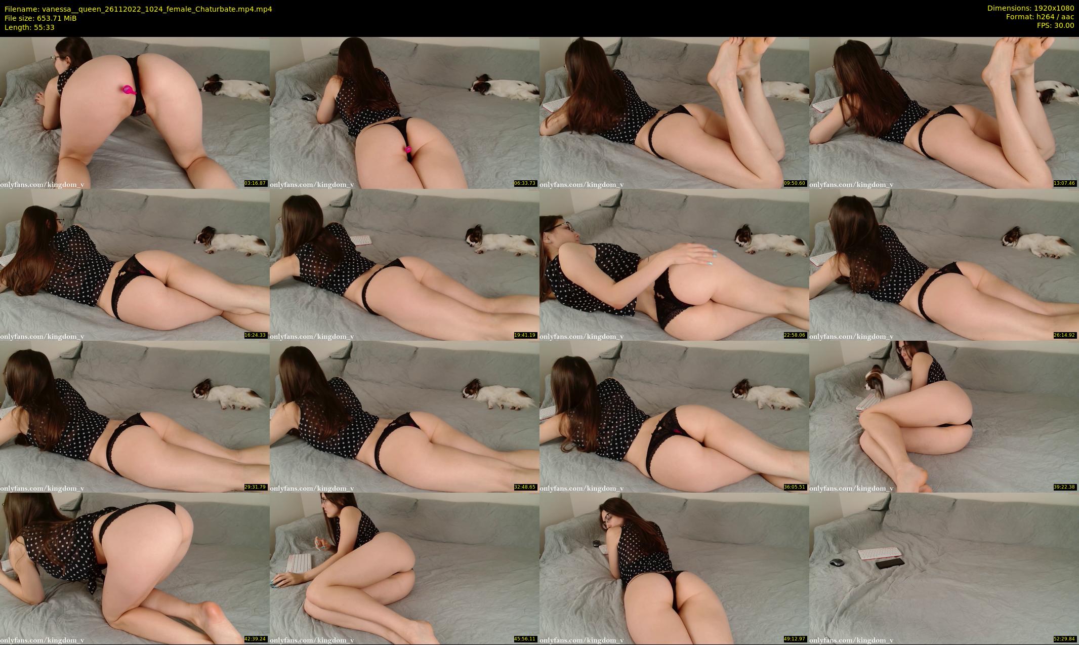 vanessa__queen — 56 minute Chaturbate female cam show recording, 1080p, Nov 26, 2022