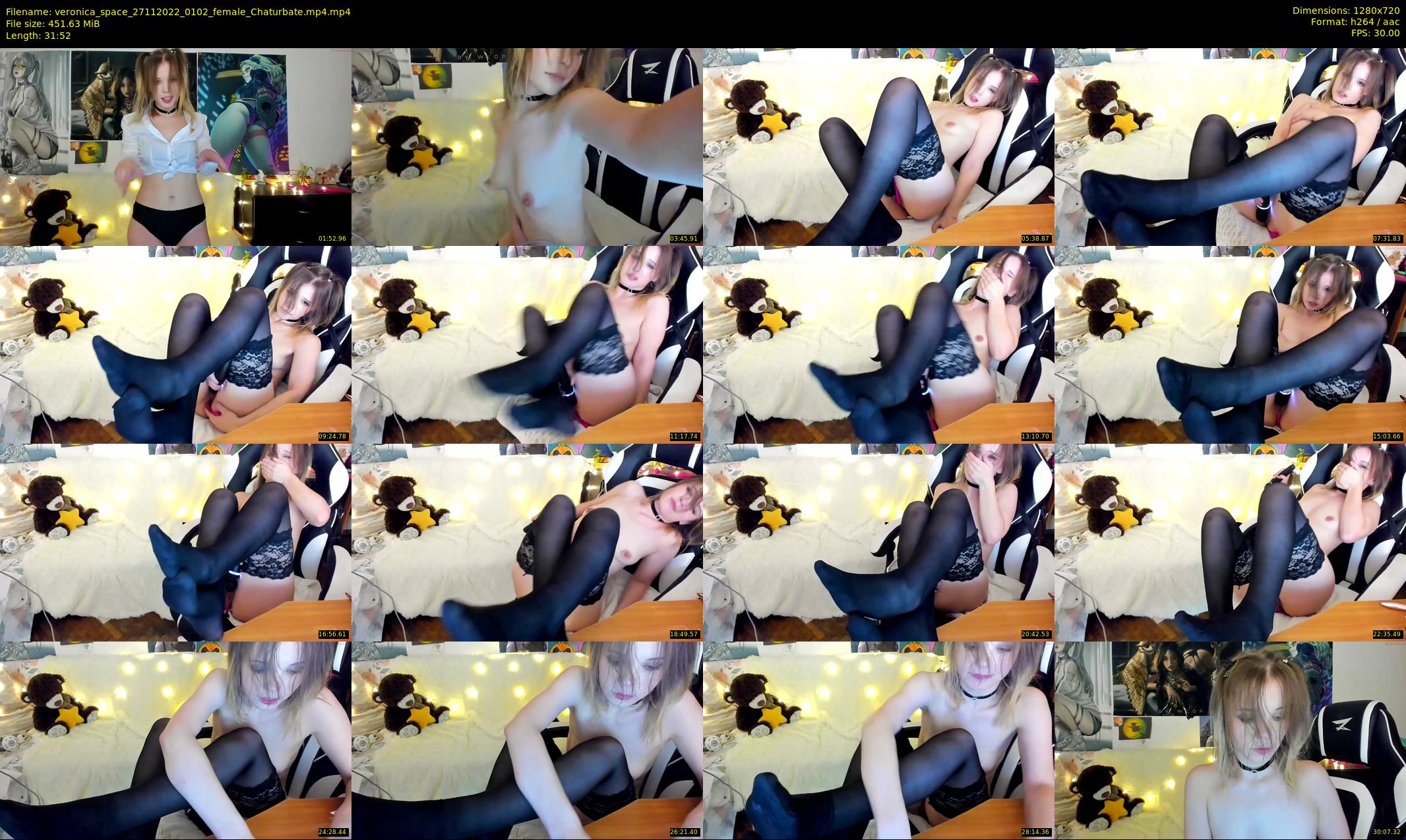 veronica_space — 32 minute Chaturbate female cam show recording, 720p, Nov 27, 2022