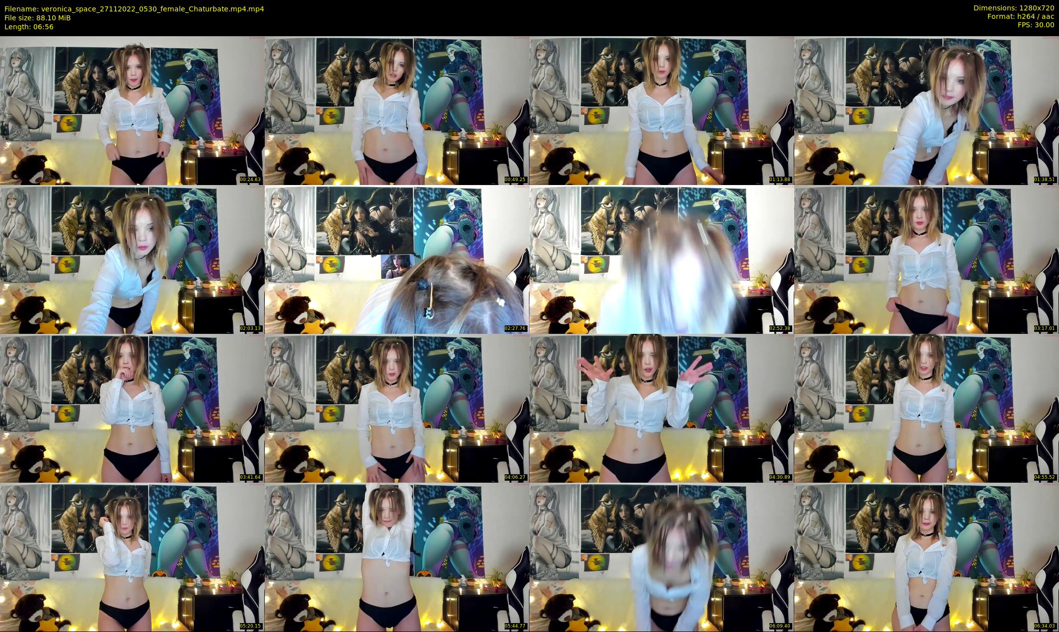 veronica_space — 7 minute Chaturbate female cam show recording, 720p, Nov 27, 2022