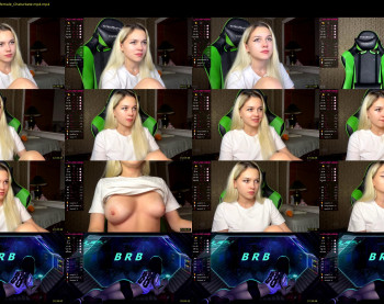 vrchan — 43 minute Chaturbate couple cam show recording, 1080p, Nov 27, 2022