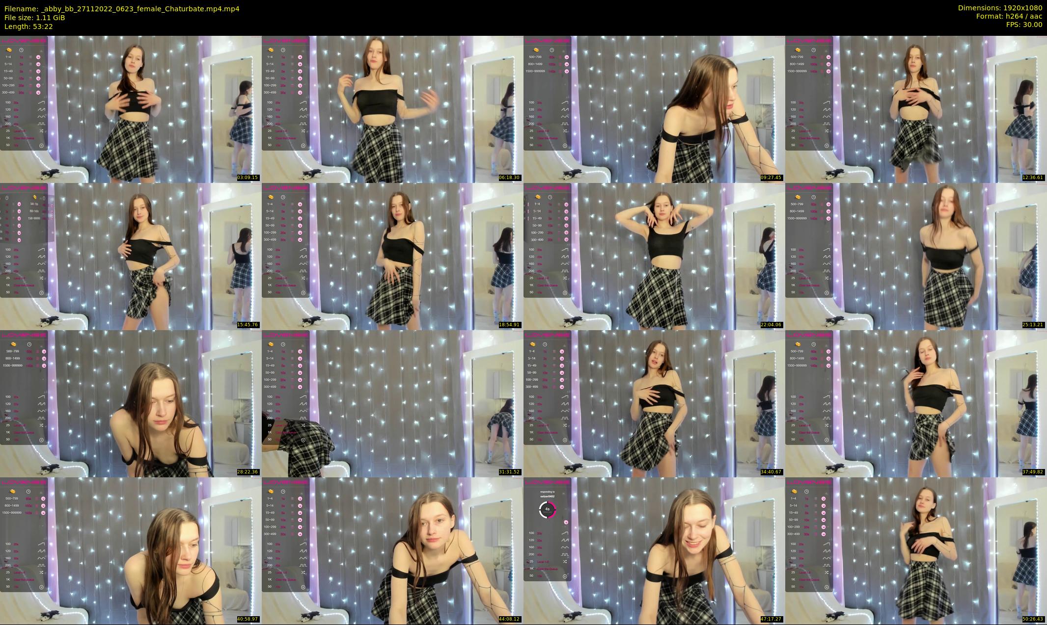 _abby_bb — 54 minute Chaturbate female cam show recording, 1080p, Nov 27, 2022