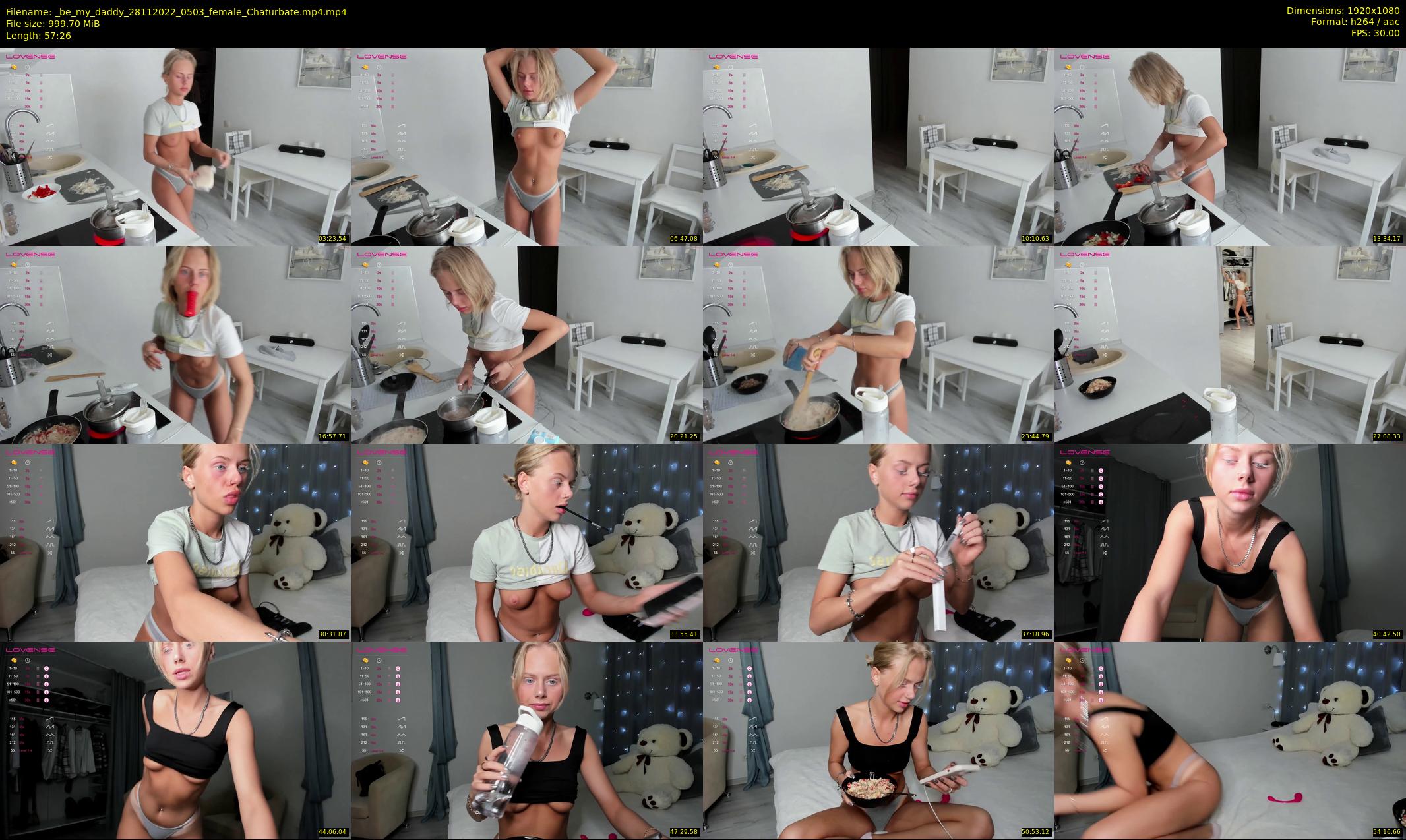 _be_my_daddy — 58 minute Chaturbate female cam show recording, 1080p, Nov 28, 2022