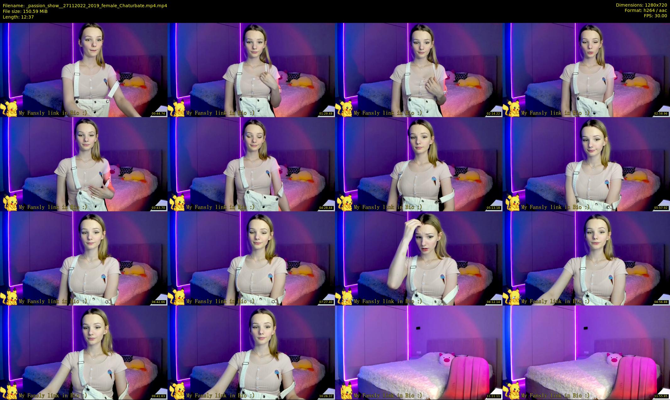 _passion_show_ — 13 minute Chaturbate couple cam show recording, 720p, Nov 27, 2022
