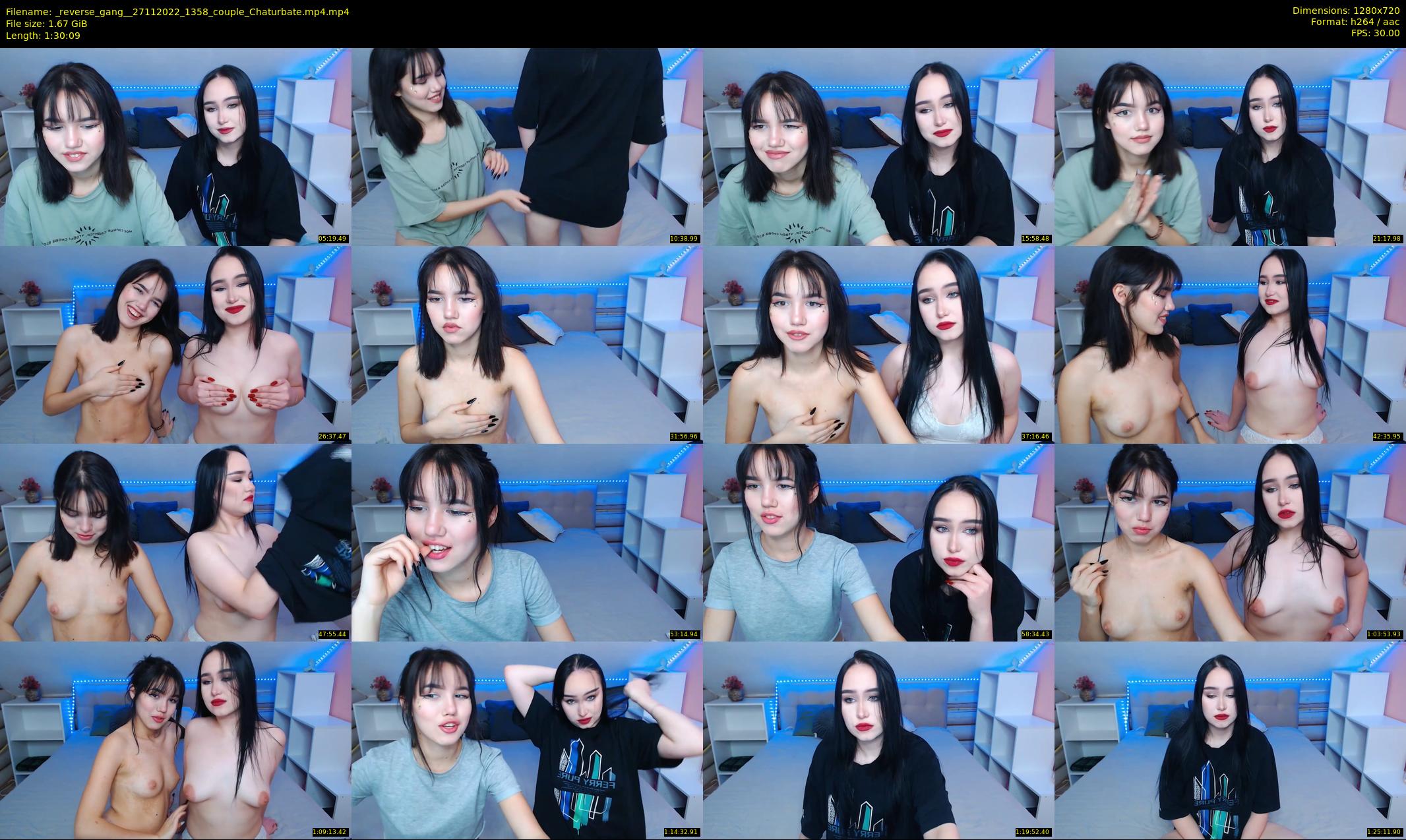 _reverse_gang_ — 91 minute Chaturbate couple cam show recording, 720p, Nov 27, 2022