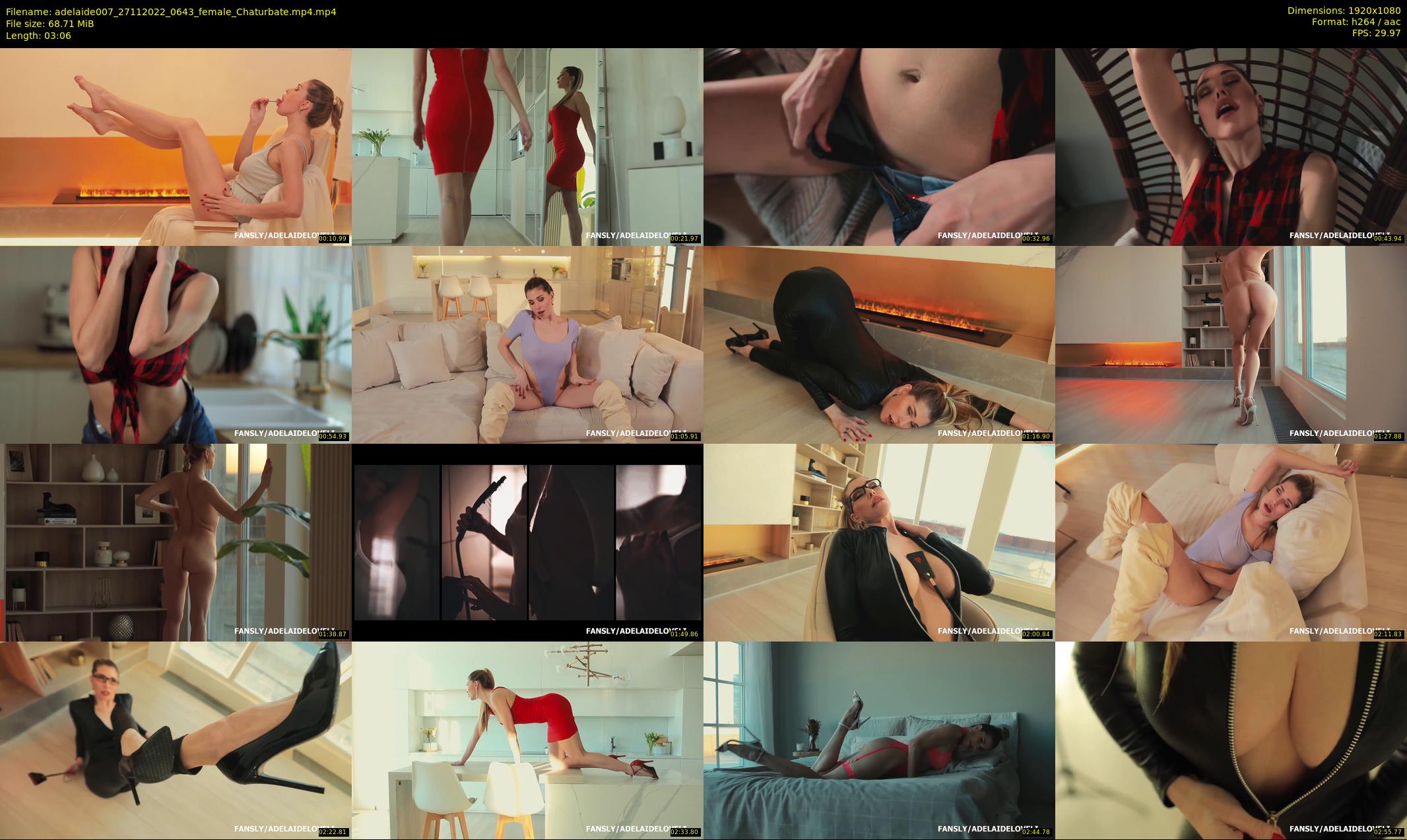 adelaide007 — 4 minute Chaturbate female cam show recording, 1080p, Nov 27, 2022