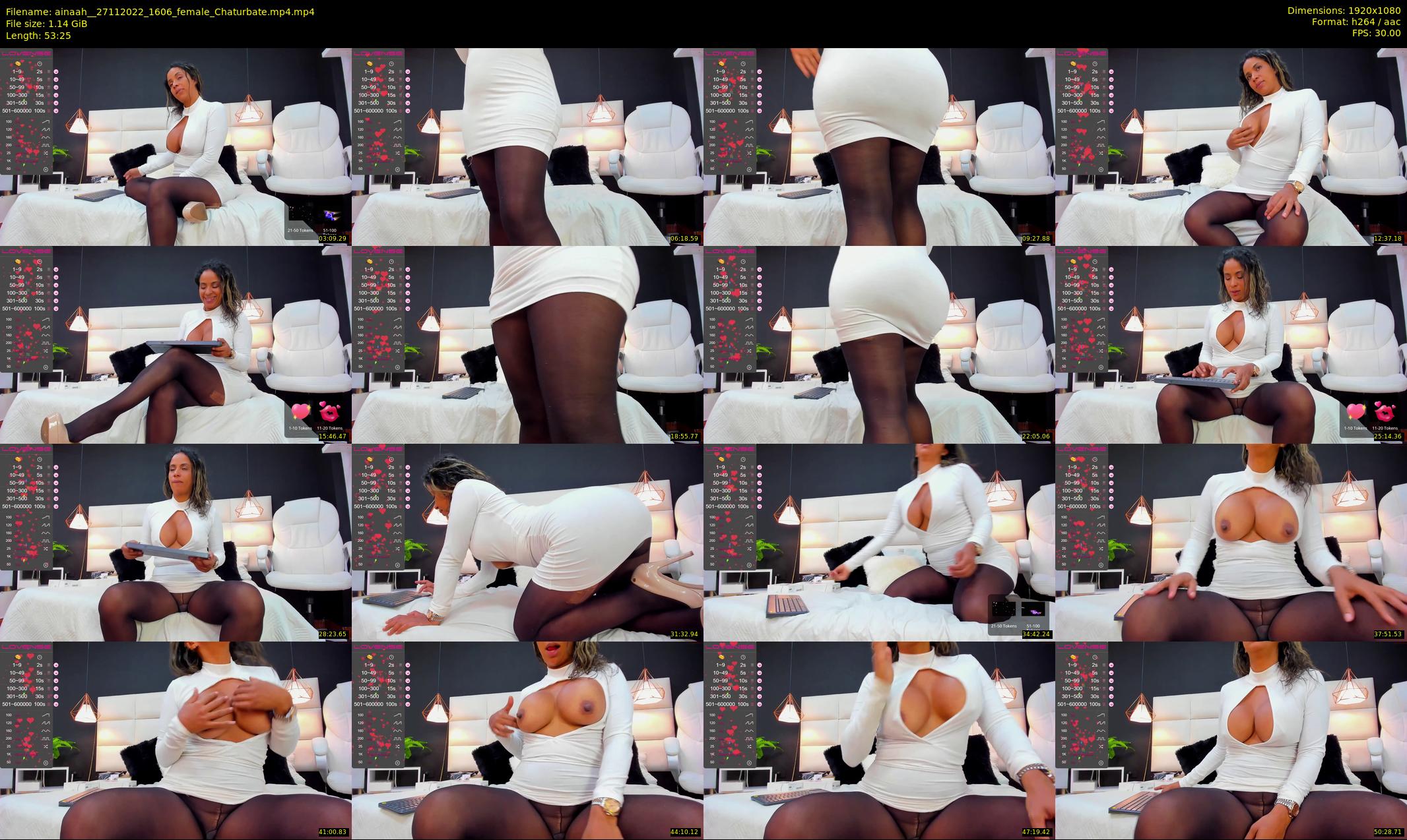 ainaah_ — 54 minute Chaturbate female cam show recording, 1080p, Nov 27, 2022