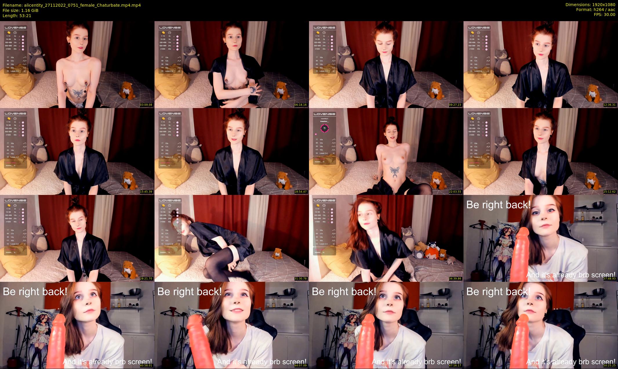 alicentity — 54 minute Chaturbate female cam show recording, 1080p, Nov 27, 2022