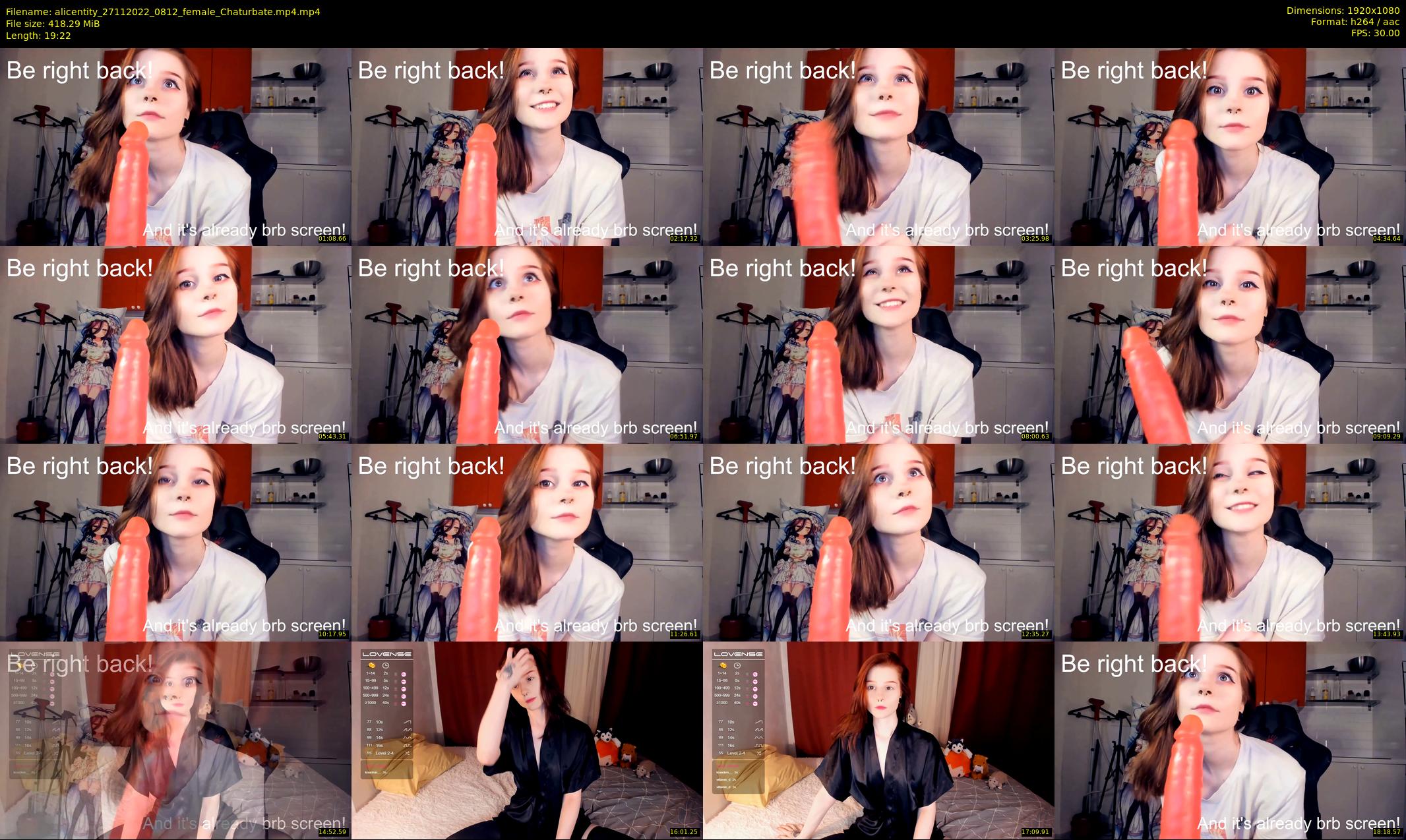 alicentity — 20 minute Chaturbate female cam show recording, 1080p, Nov 27, 2022