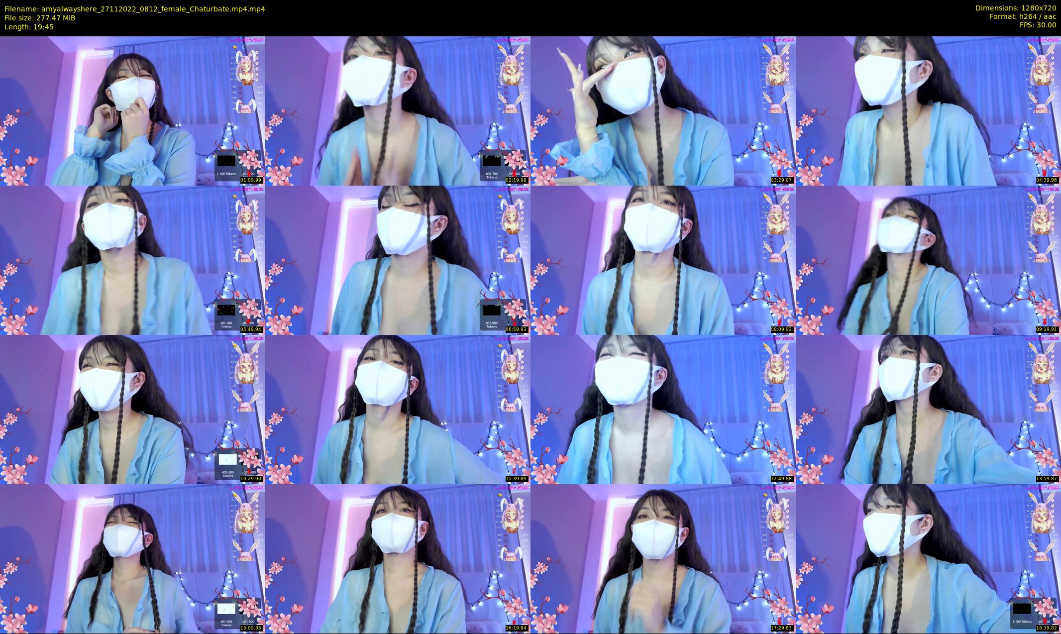 amyalwayshere — 20 minute Chaturbate female cam show recording, 720p, Nov 27, 2022